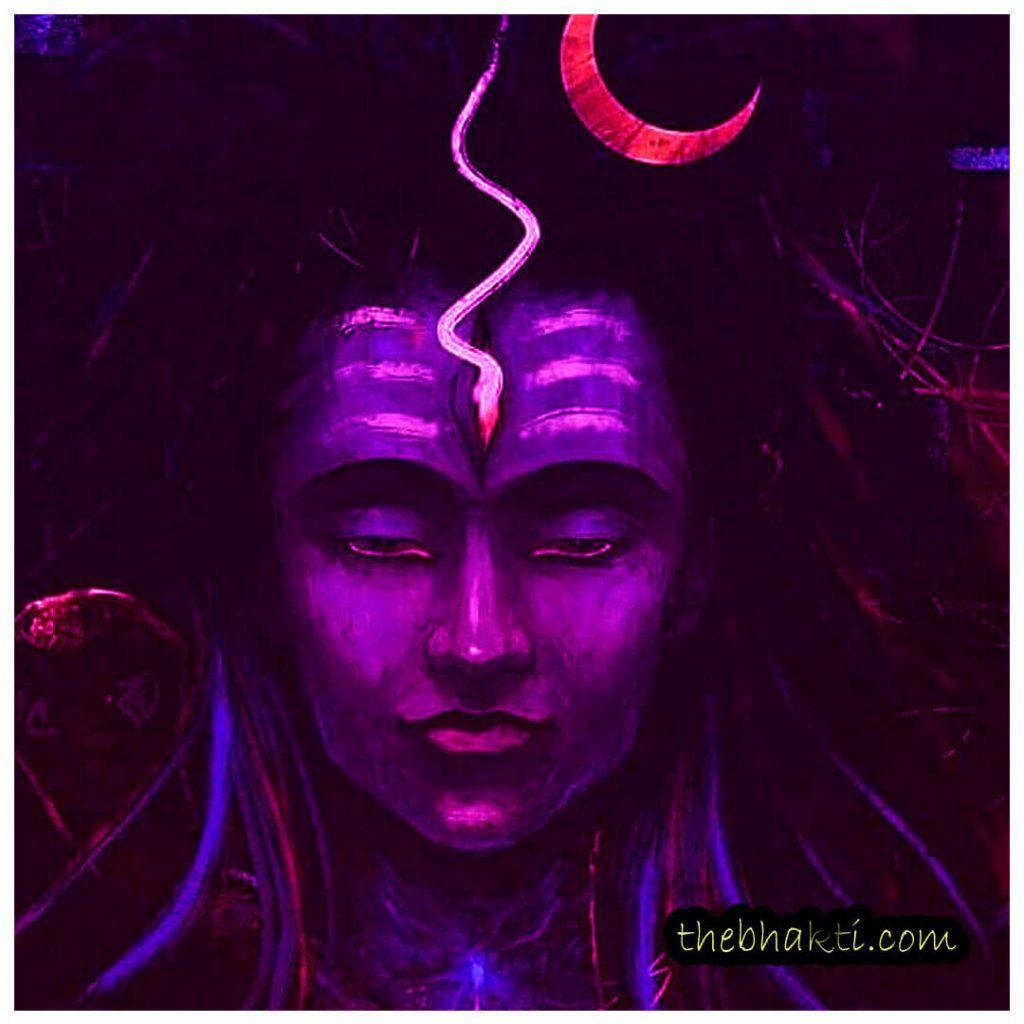 1024x1024 Angry Lord Shiva hình nền