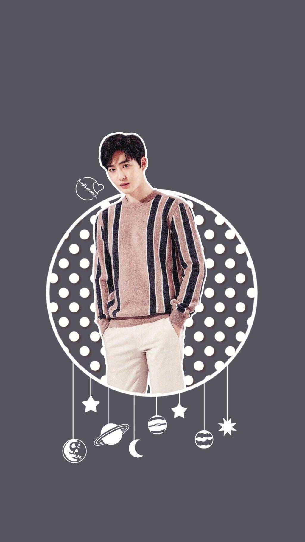 1024x1820 Suho✨freetoedit suho exo exol exok kpop wallpaper lovem