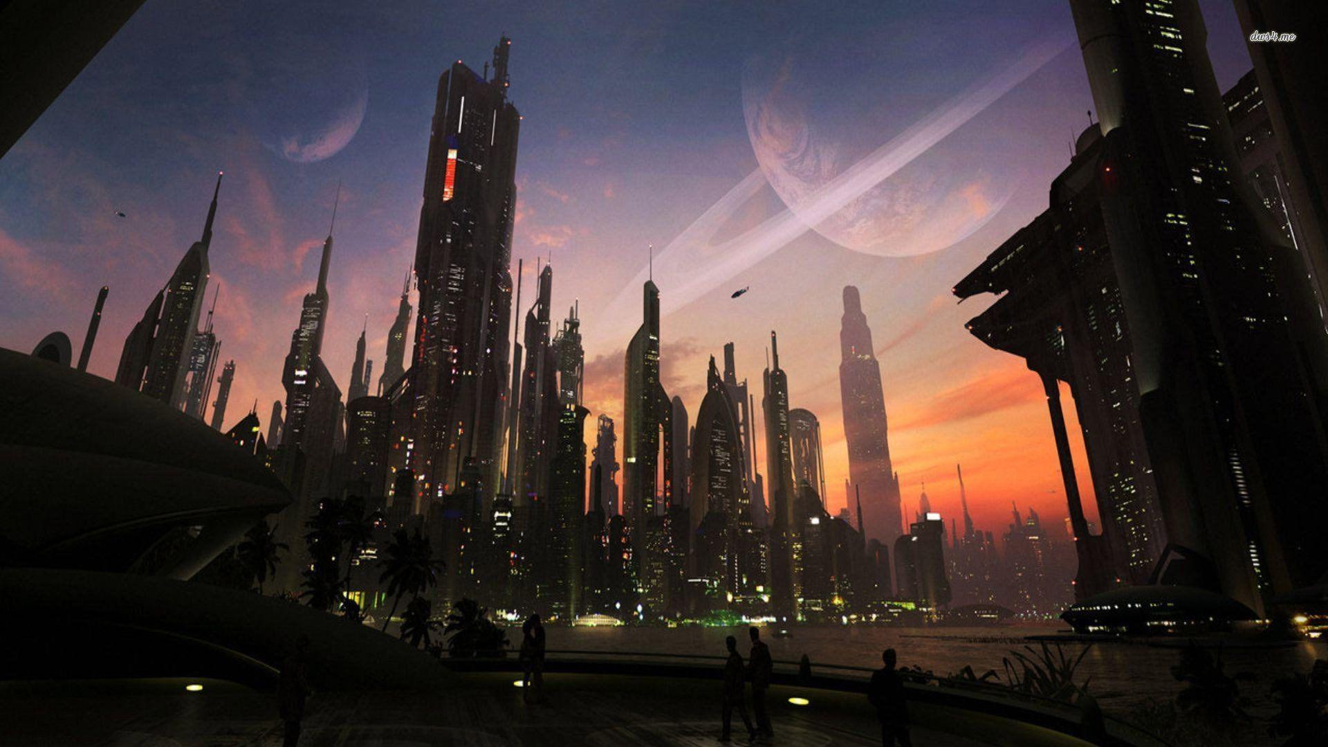 Futuristic City Wallpapers - Top Free Futuristic City Backgrounds