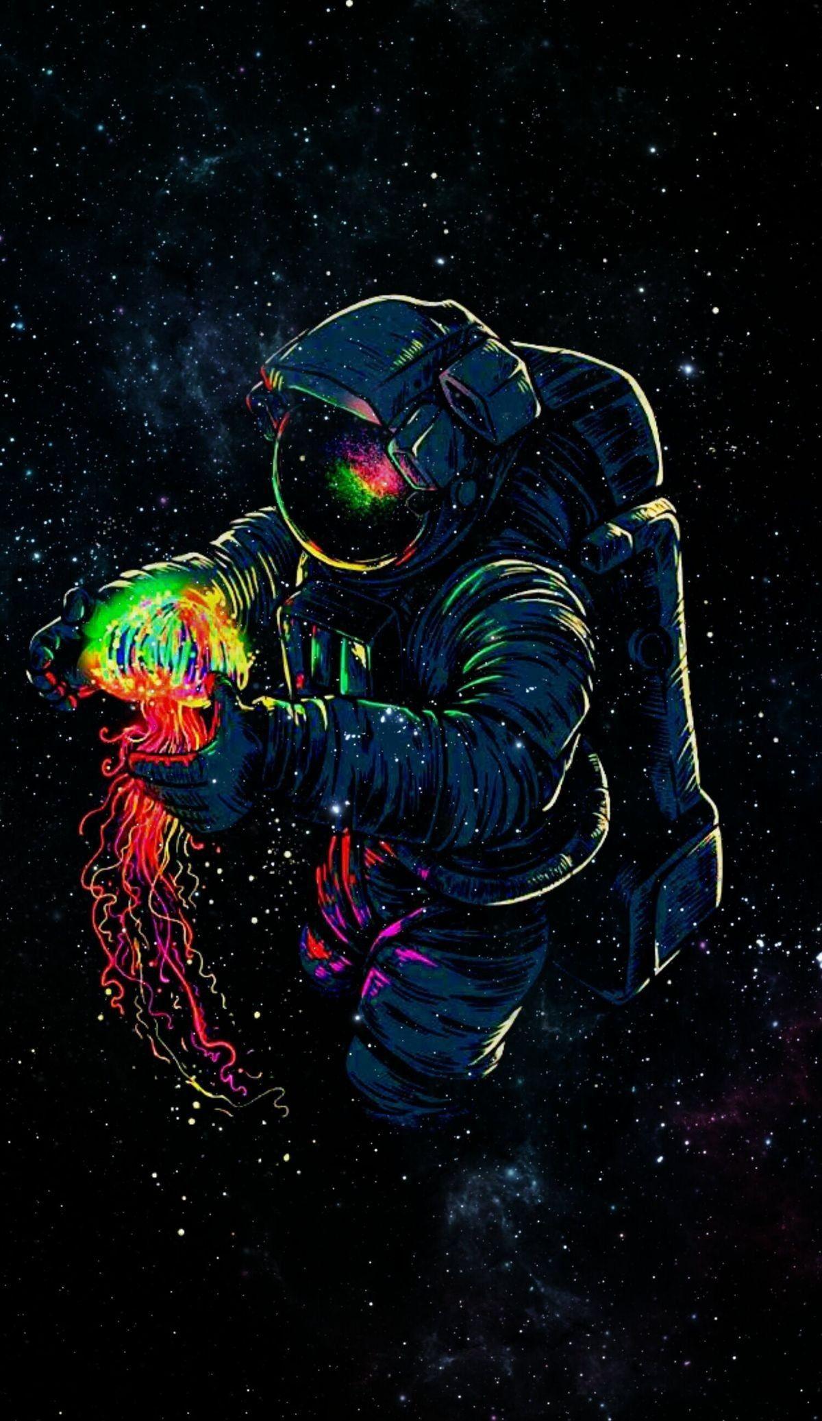 1200x2073 AMAZING WALLPAPERS. Astronaut wallpaper, Wallpaper space, Galaxy art