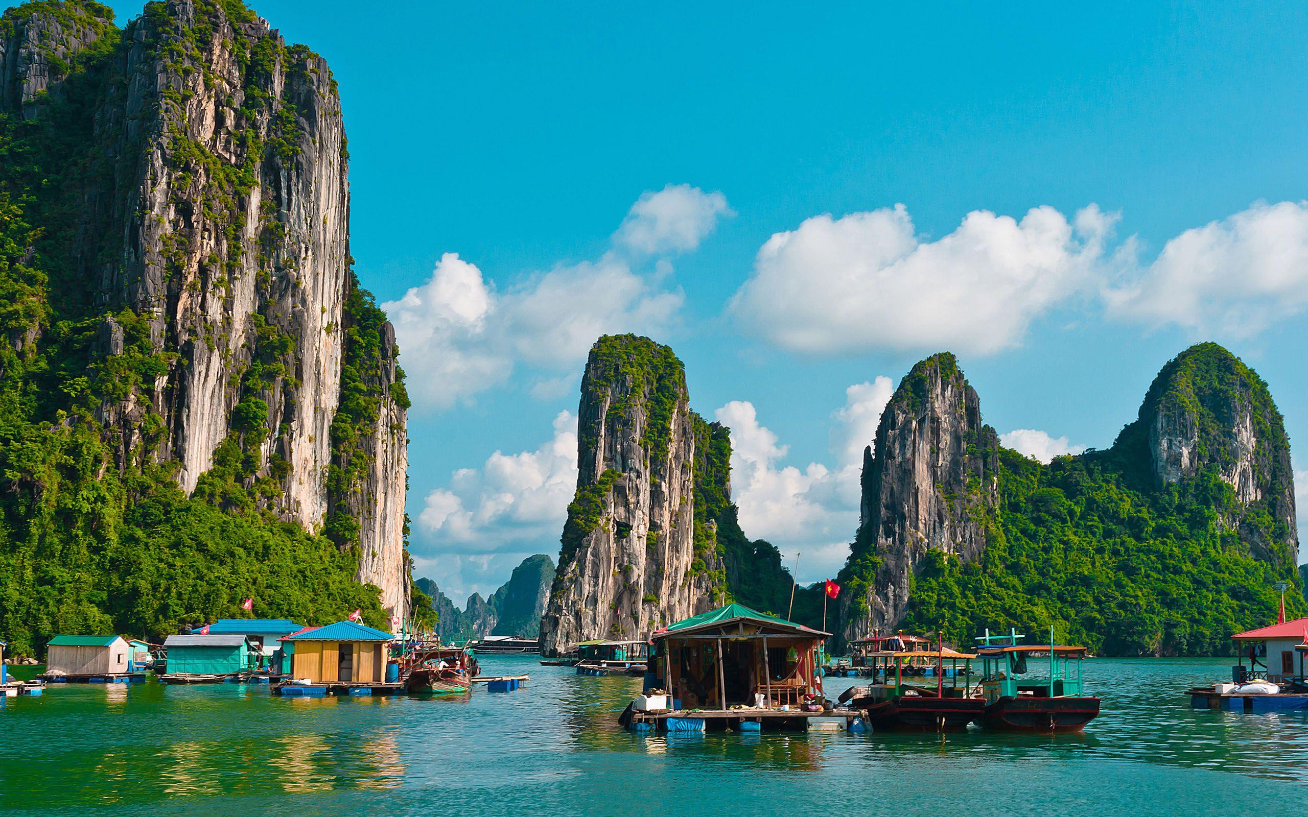 2560x1600 Ha Long Bay HD Wallpaper