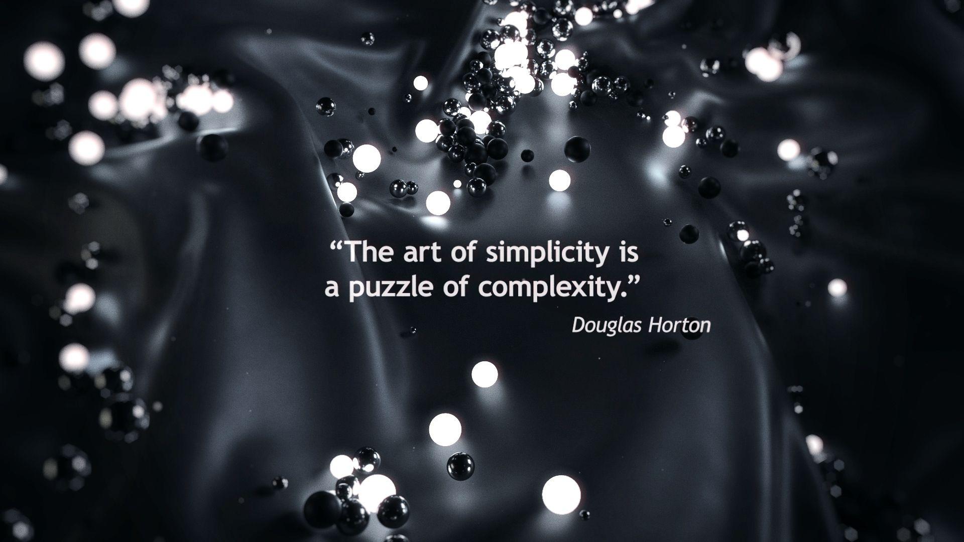 1920x1080 Wallpaper 4k Art of Simplicity Quotes art, Quote, Quotes