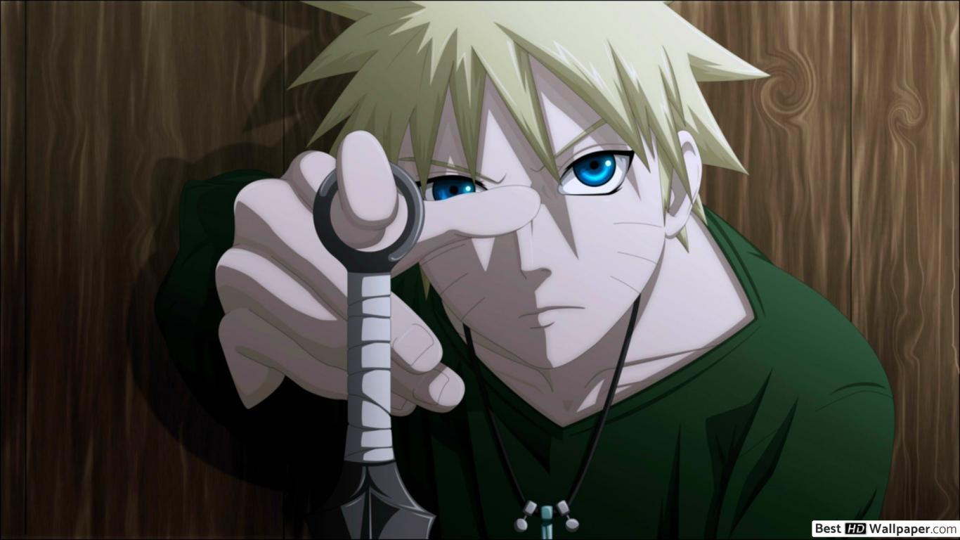 1366x768 Naruto Shippuden Uzumaki, Kunai HD wallpaper download