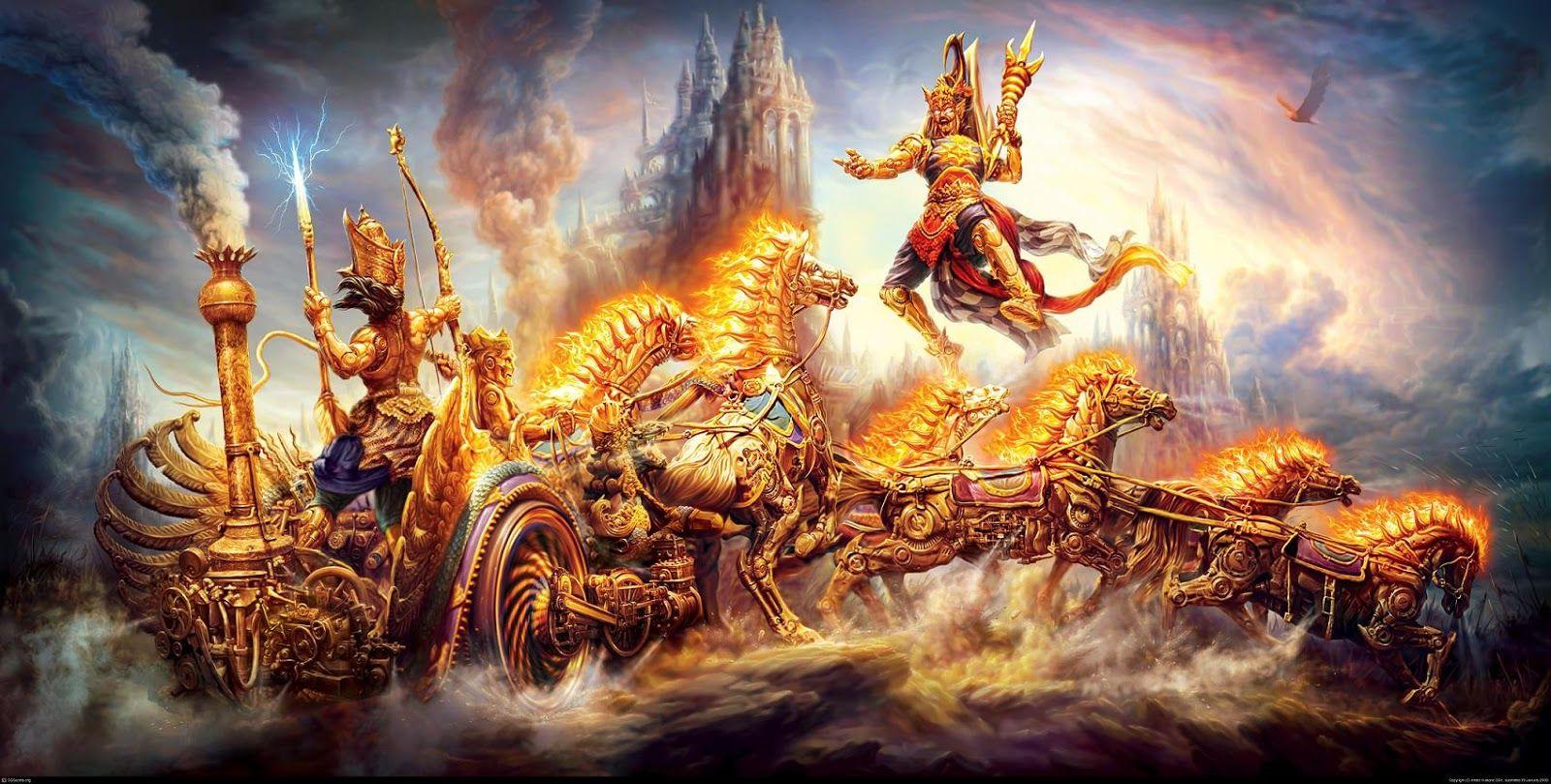 Bhagavad Gita ON HI QUALITY LARGE PRINT 36X24 INCHES Photographic Paper -  Art & Paintings posters in India - Buy art, film, design, movie, music,  nature and educational paintings/wallpapers at Flipkart.com