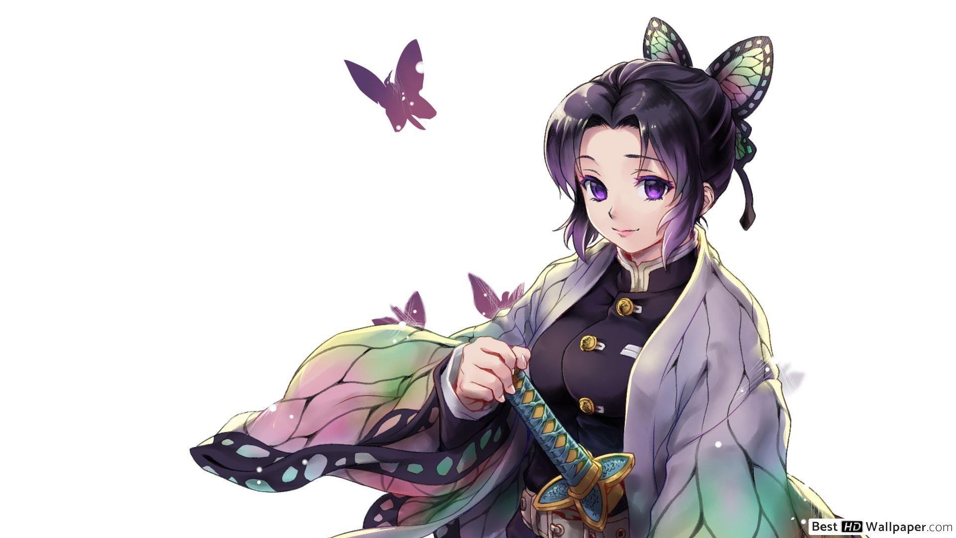 1920x1080 Demon Slayer : Kimetsu No Yaiba Shinobu HD