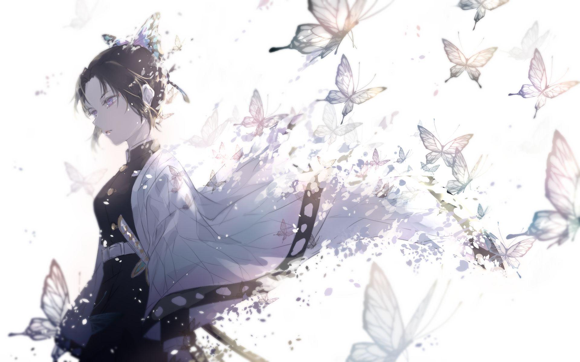 1920x1200 Kochou Shinobu no Yaiba