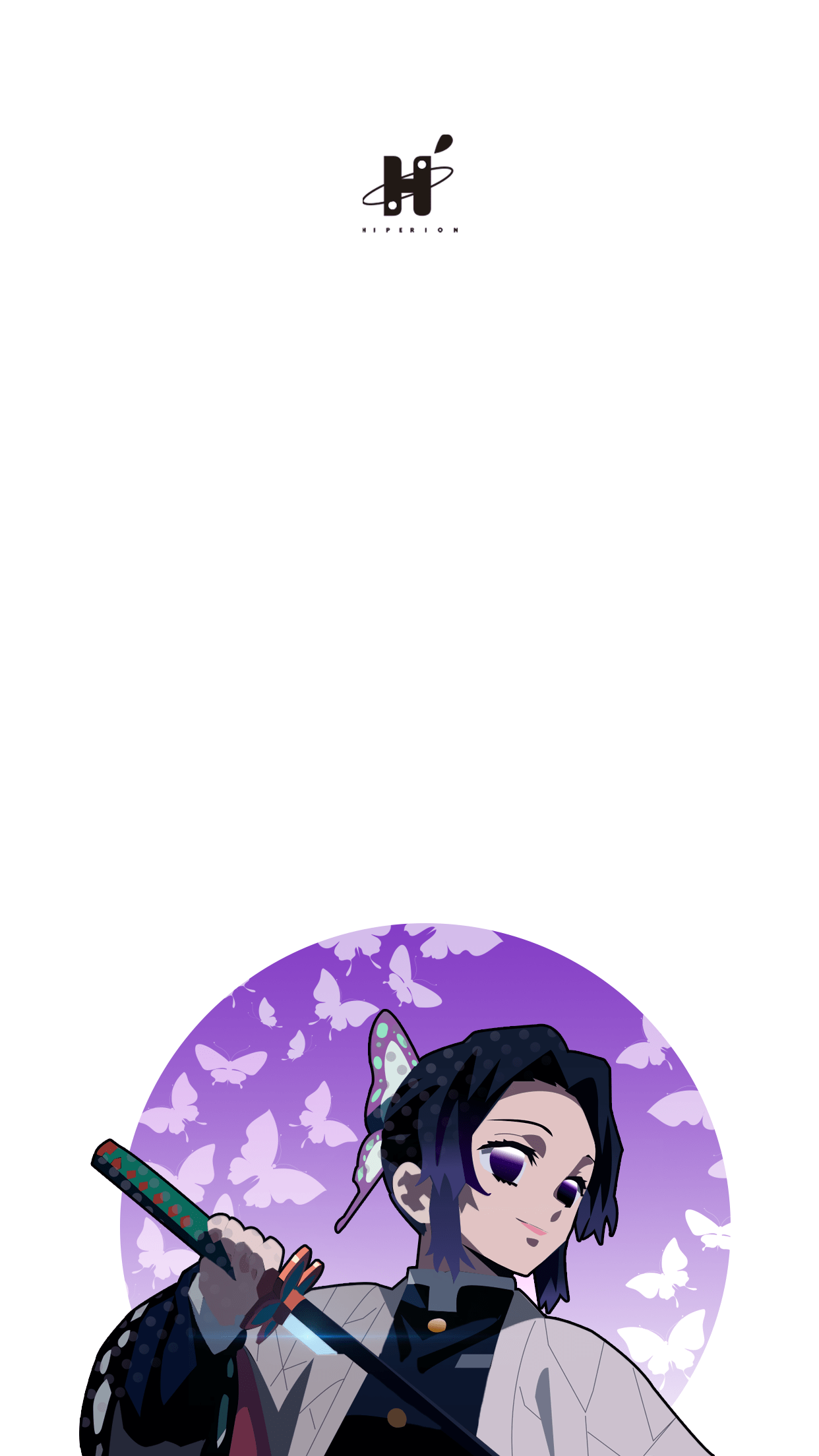 1242x2208 wallpaper shinobu kochou by hiperión #shinobukochou