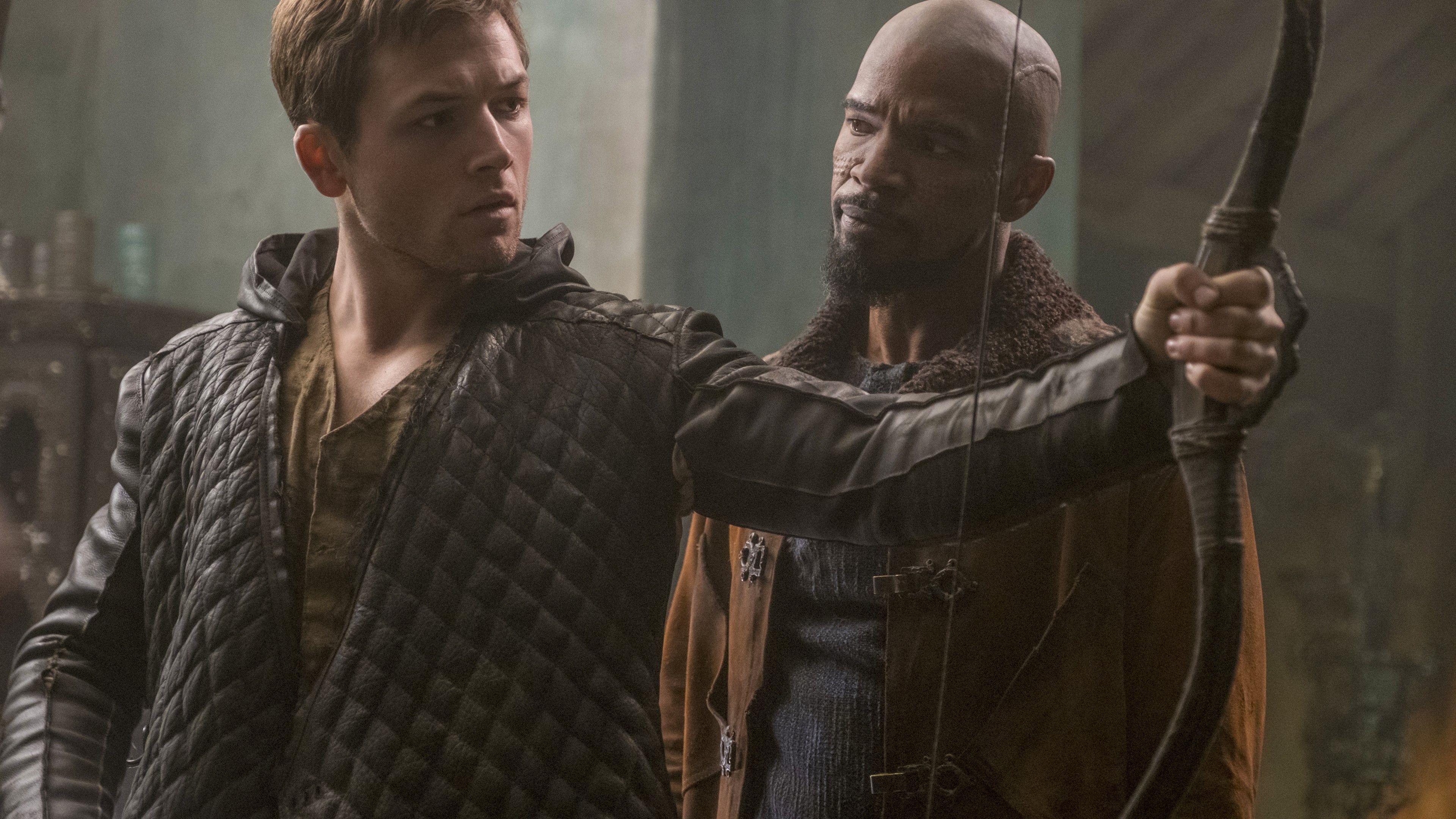 3840x2160 Wallpaper Robin Hood, Jamie Foxx, Taron Egerton, 4K, 5K, 6K