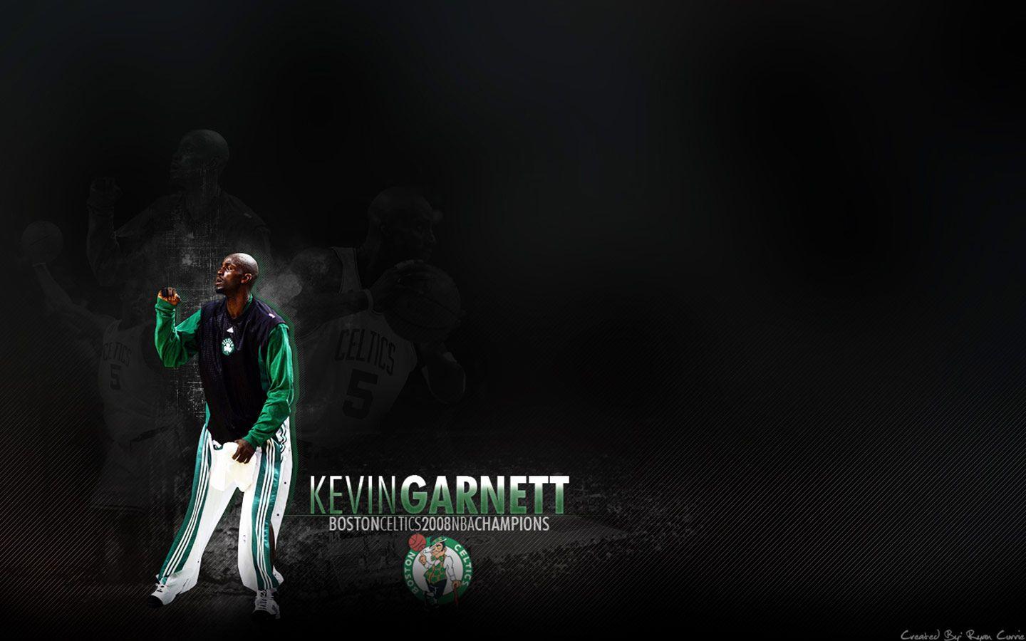 1440x900 Free download Kevin Garnett Celtics Widescreen Wallpaper