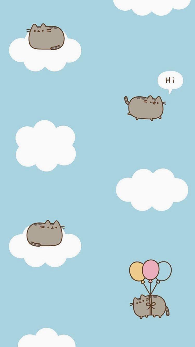 Pusheen Cat Wallpaper  Download to your mobile from PHONEKY