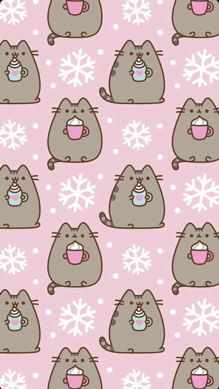 736x1304 Pusheen Wallpaper