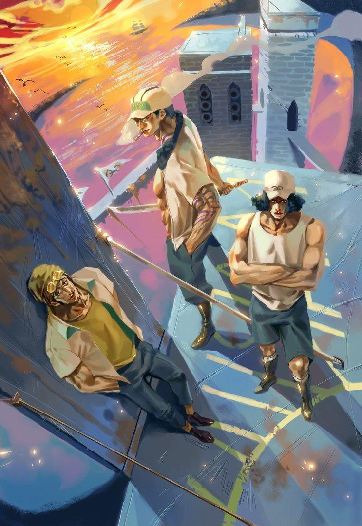 743x1080 Akainu Sakazuki Kizaru Borsalino Aokiji Kuzan One Piece