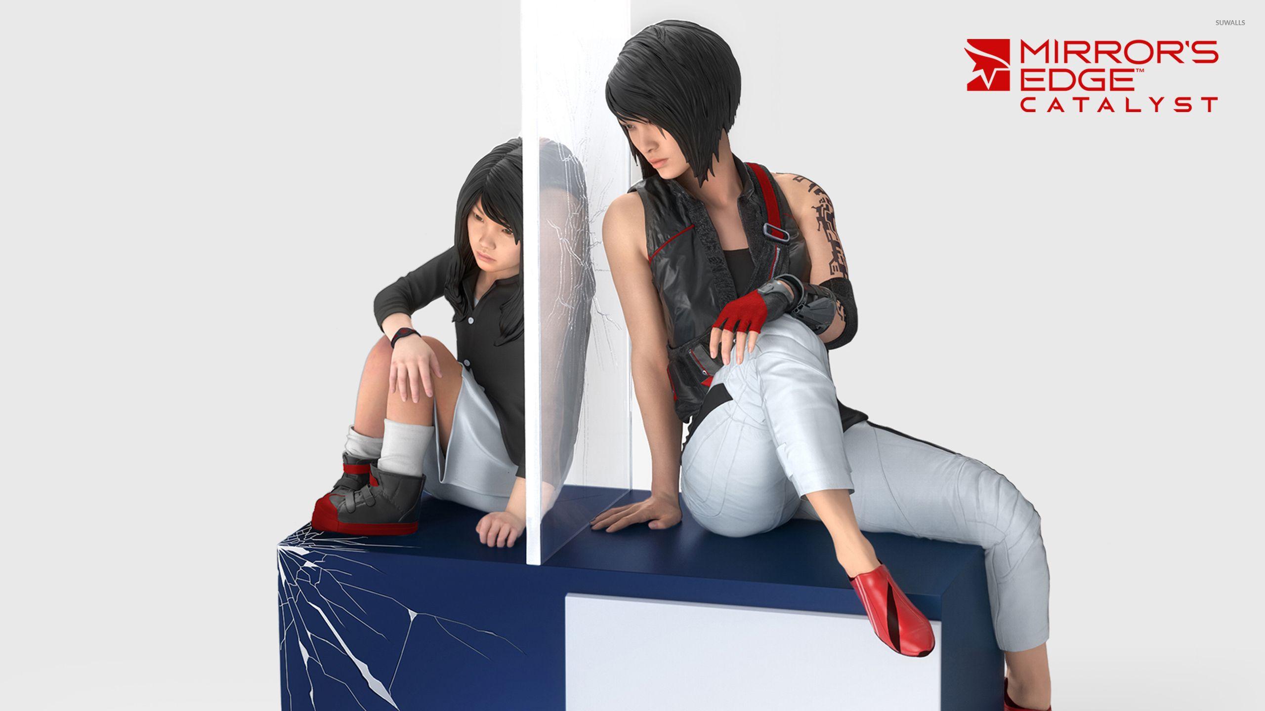 2560x1440 Faith as a child in Mirror's Edge Catalyst wallpaper