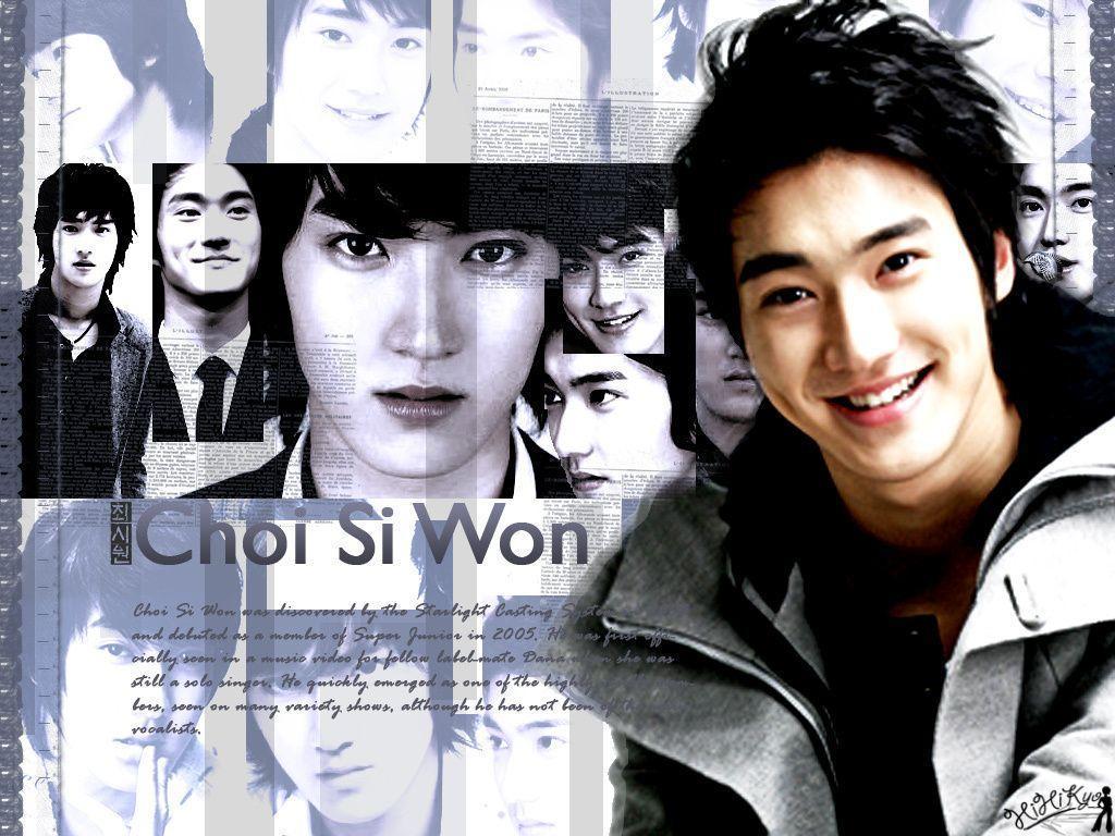 1024x768 Choi Si Won Wallpaper
