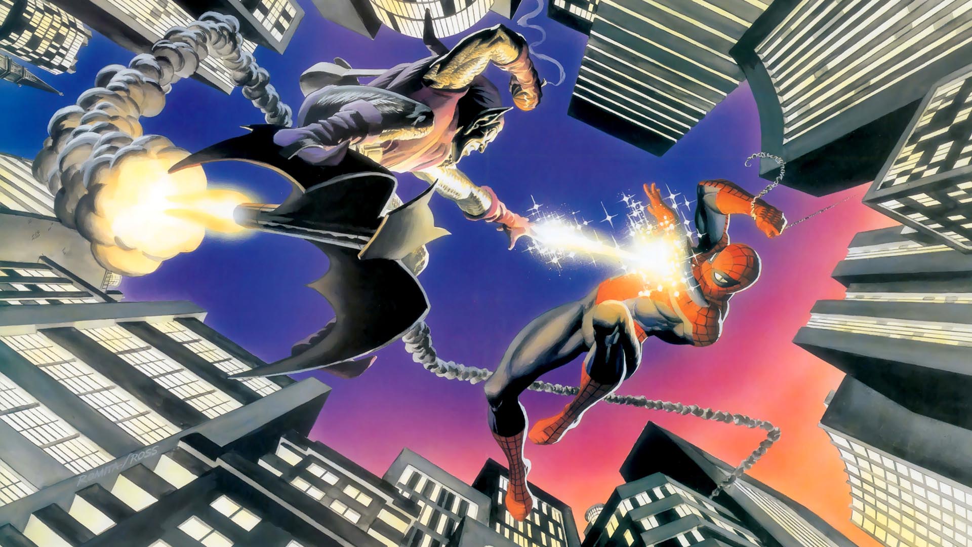 1920x1080 Spider Man Vs Green Goblin HD Wallpaper FullHDWpp