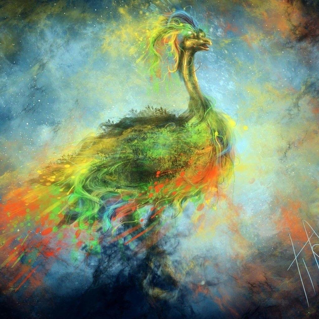 1024x1024 Landscape painting wallpaper