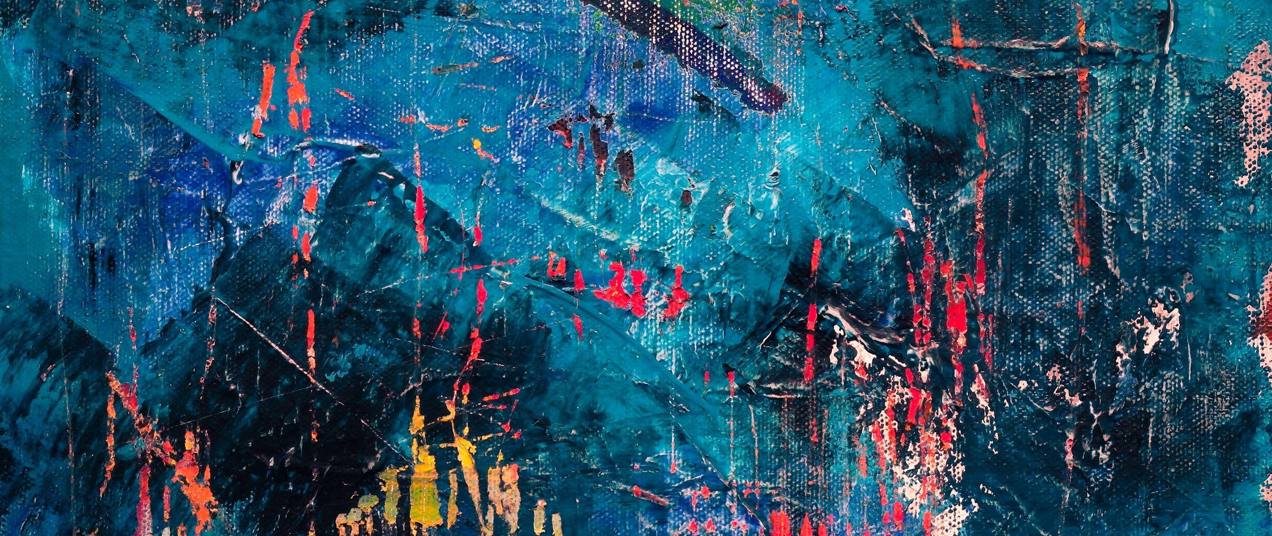 2560x1080 Download wallpaper 2560x1080 canvas, picture, abstraction