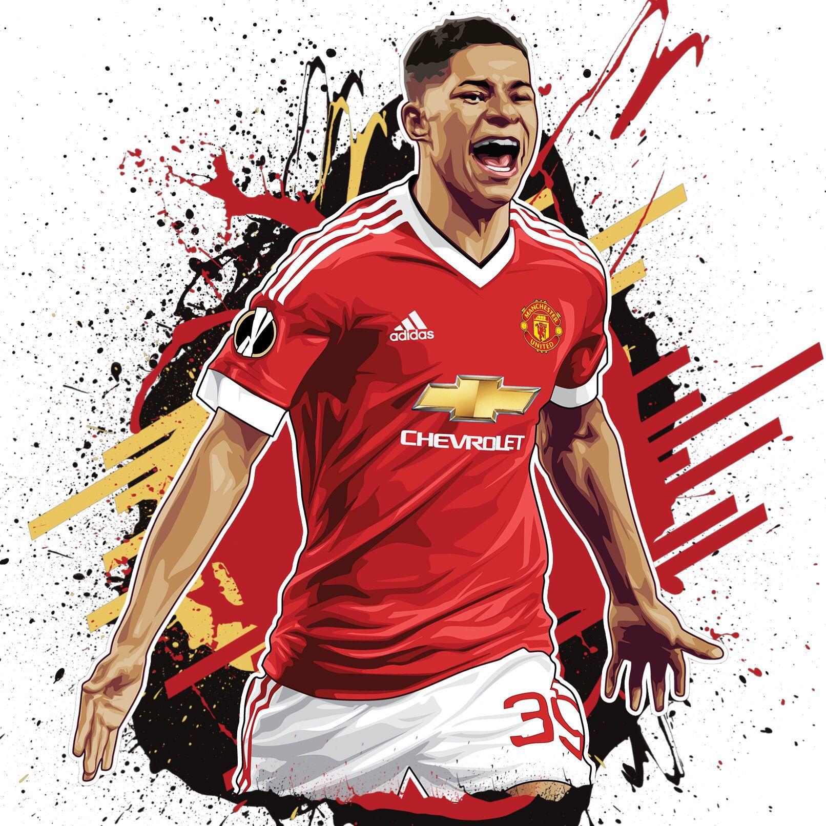 Marcus Rashford Manchester United Wallpapers - Top Free Marcus Rashford