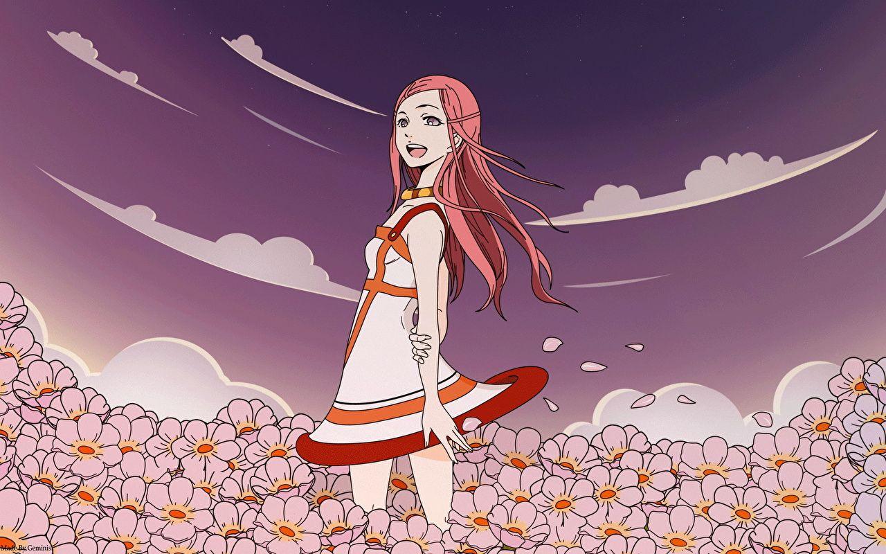 1280x800 Desktop Wallpaper Eureka Seven Girls Anime