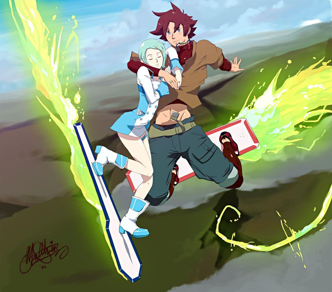 1141x1003 Eureka Seven Wallpaper