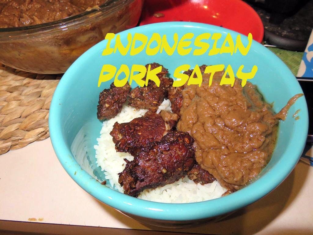 1024x768 Sate Ayam Bumbu Kacang Chicken Satay with Peanut Sauce