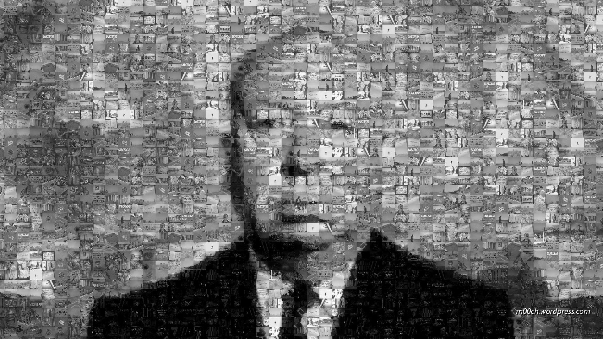 1920x1080 Hitchcock Mosaic HD Wallpaper. m00ch's m00vies