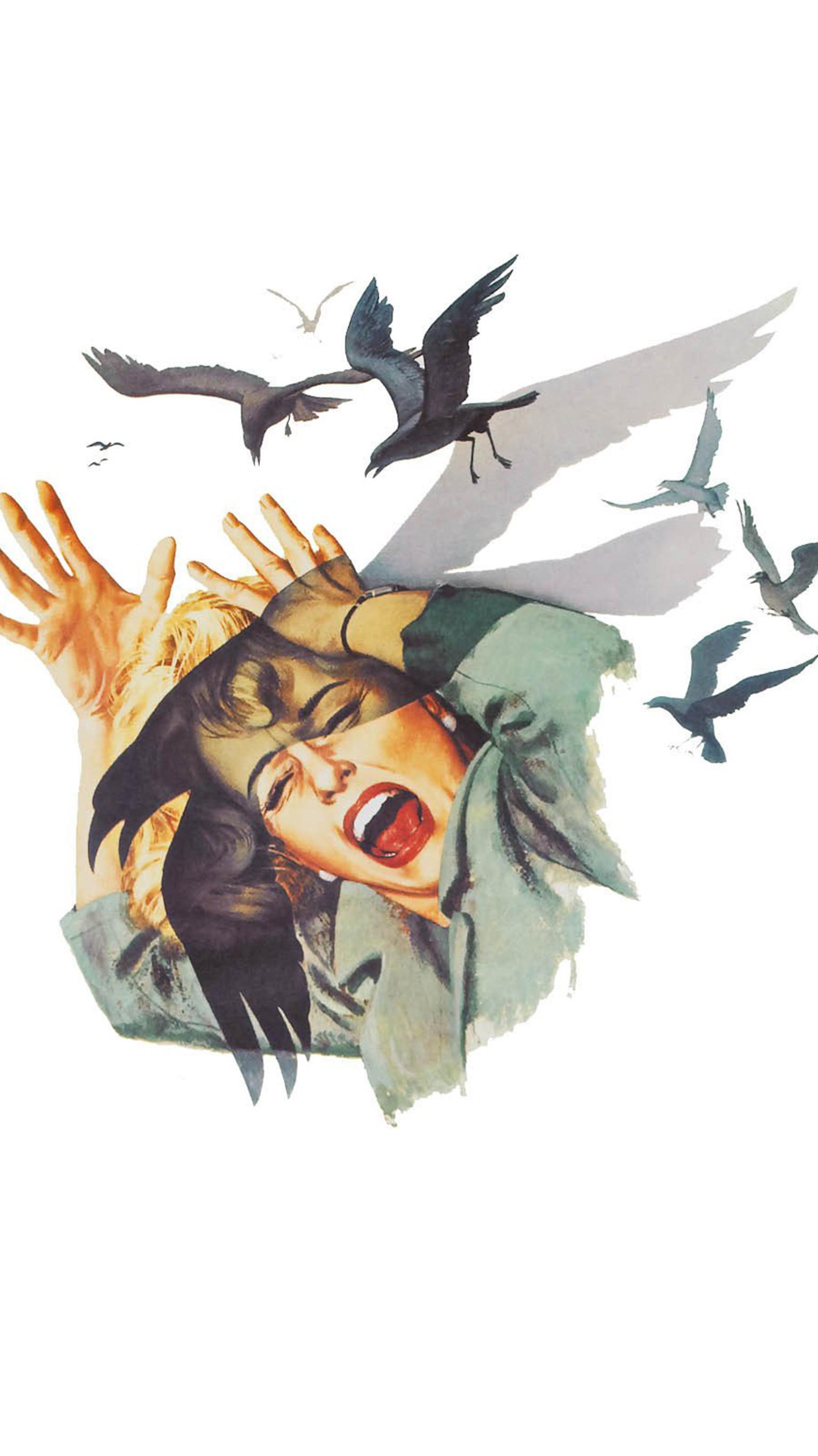 1536x2732 The Birds (1963) Phone Wallpaper