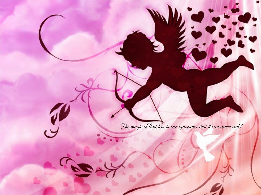Cupid and Psyche Love, cupid, love, heart, computer Wallpaper png | PNGWing