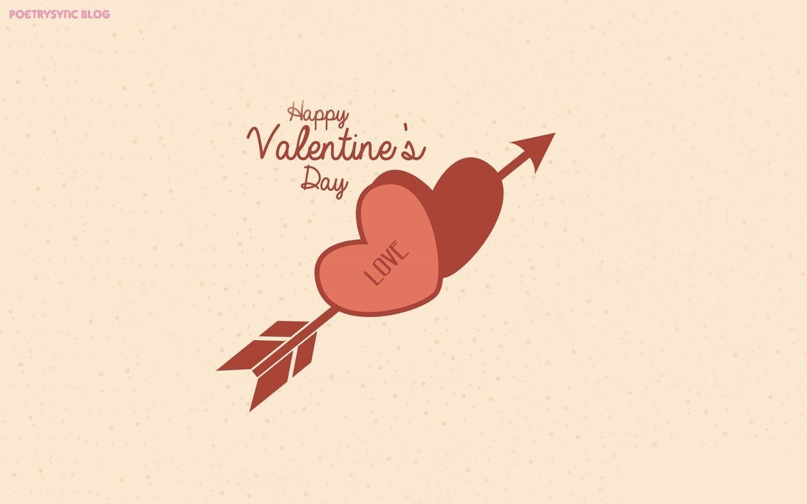 1600x1000 Happy Valentine's Day Cupid Arrow Wallpaper Picture, Photo