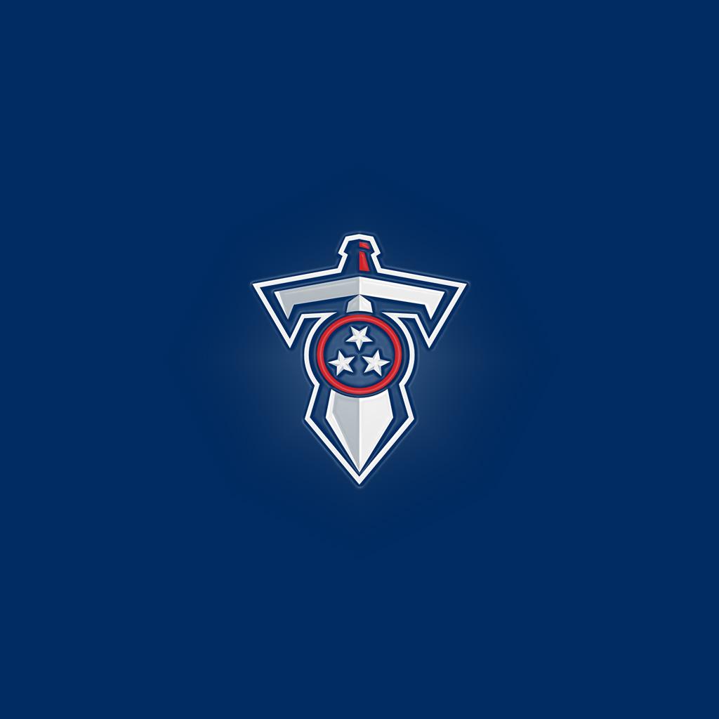 1024x1024 Tennessee Titans Logo Wallpaper