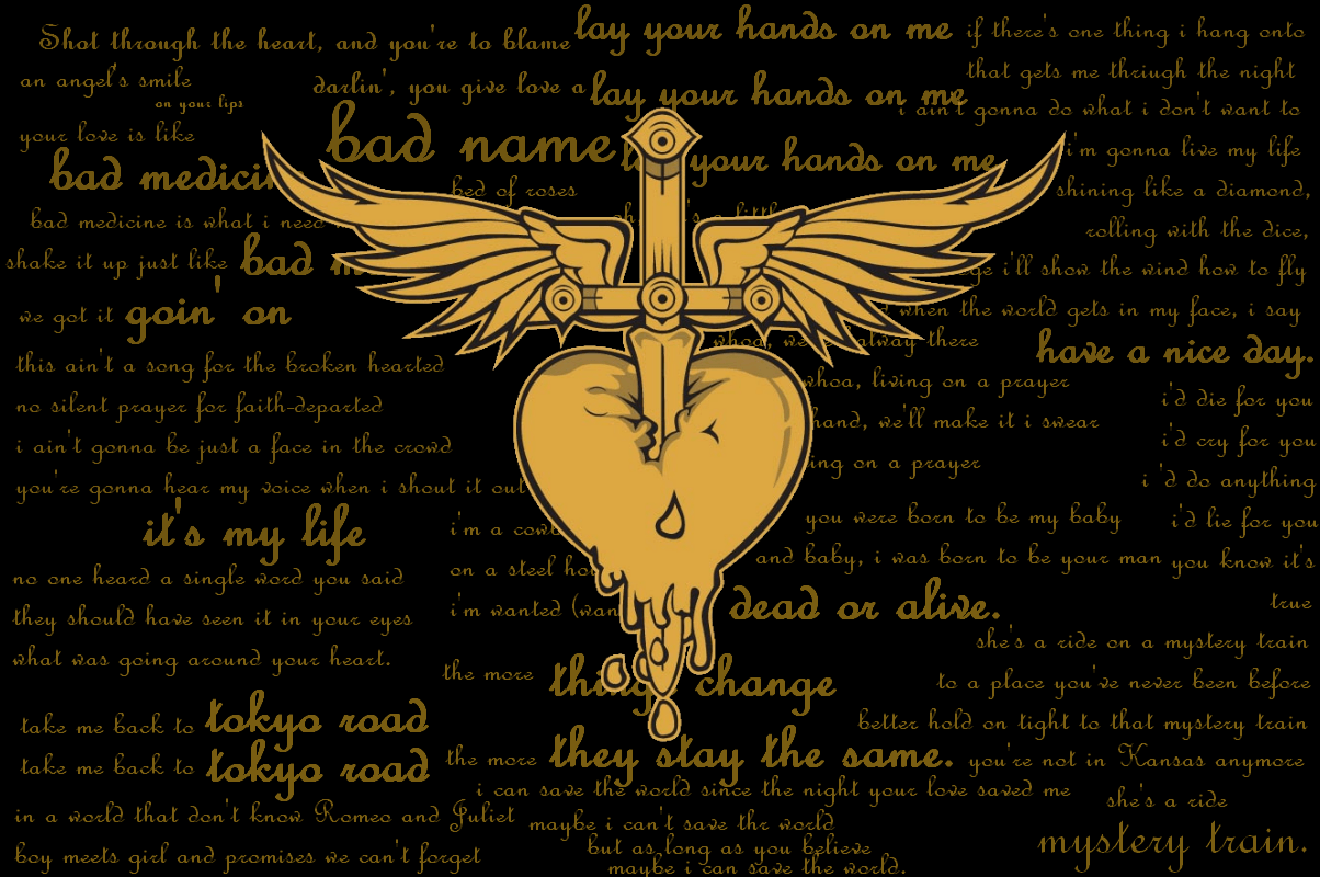 1204x800 image For > Bon Jovi Logo Wallpaper Jovi Logo HD