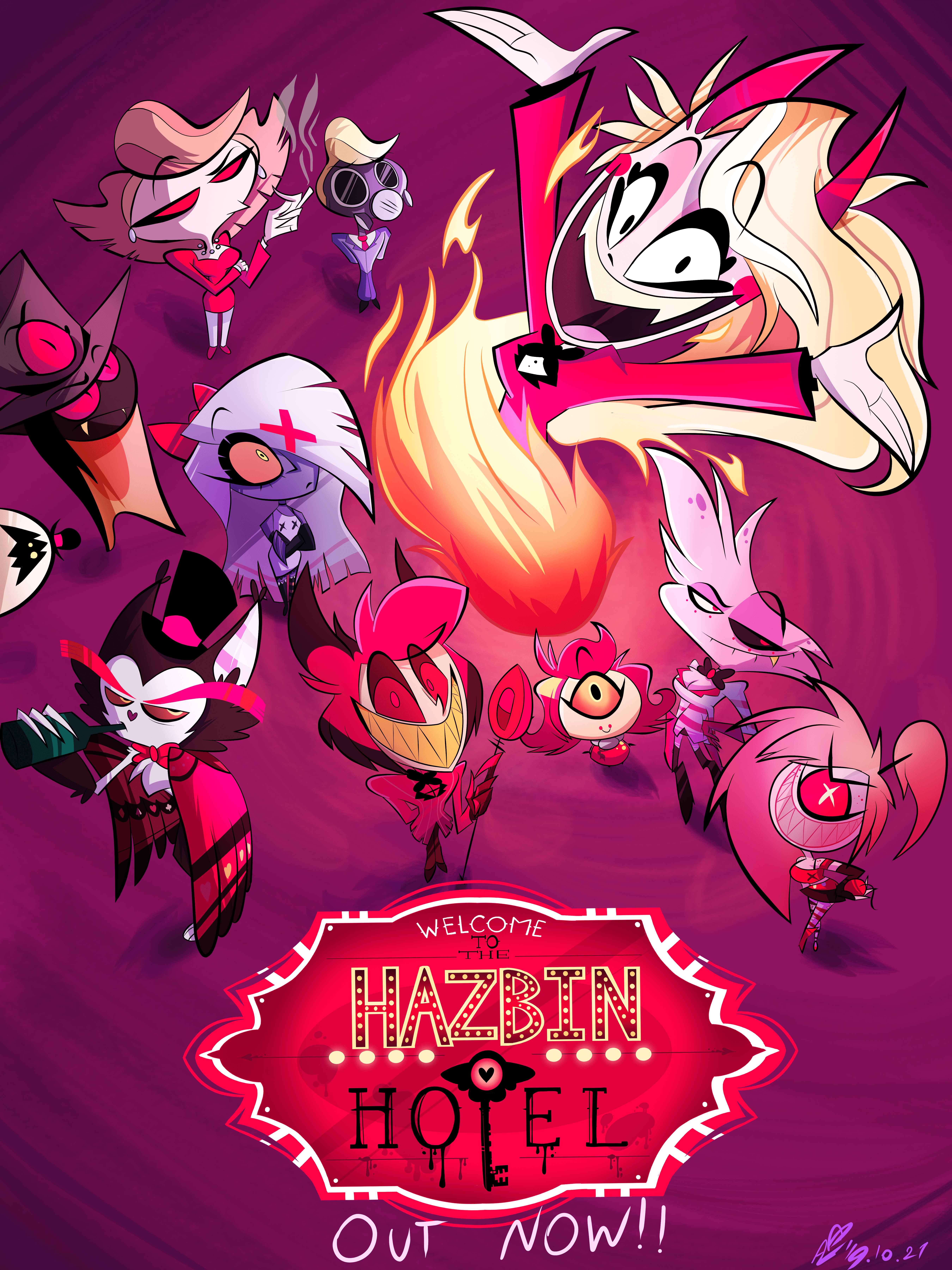 5400x7200 HAZBIN HOTEL Workshop - Hazbin hotel Vaggie