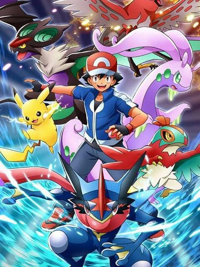 768x1024 Cool Ash Greninja Wallpaper Greninja Wallpaper 70