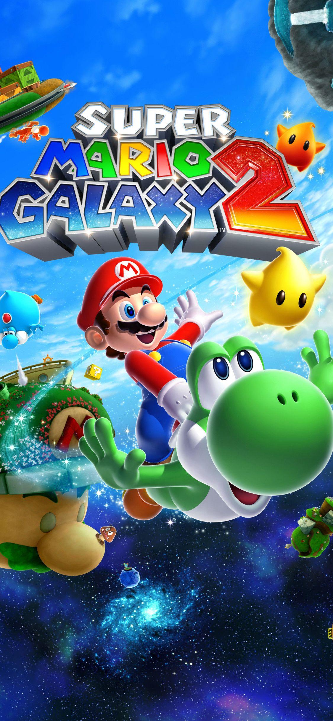 1125x2436 Super Mario Galaxy 2 iPhone XS, iPhone iPhone X