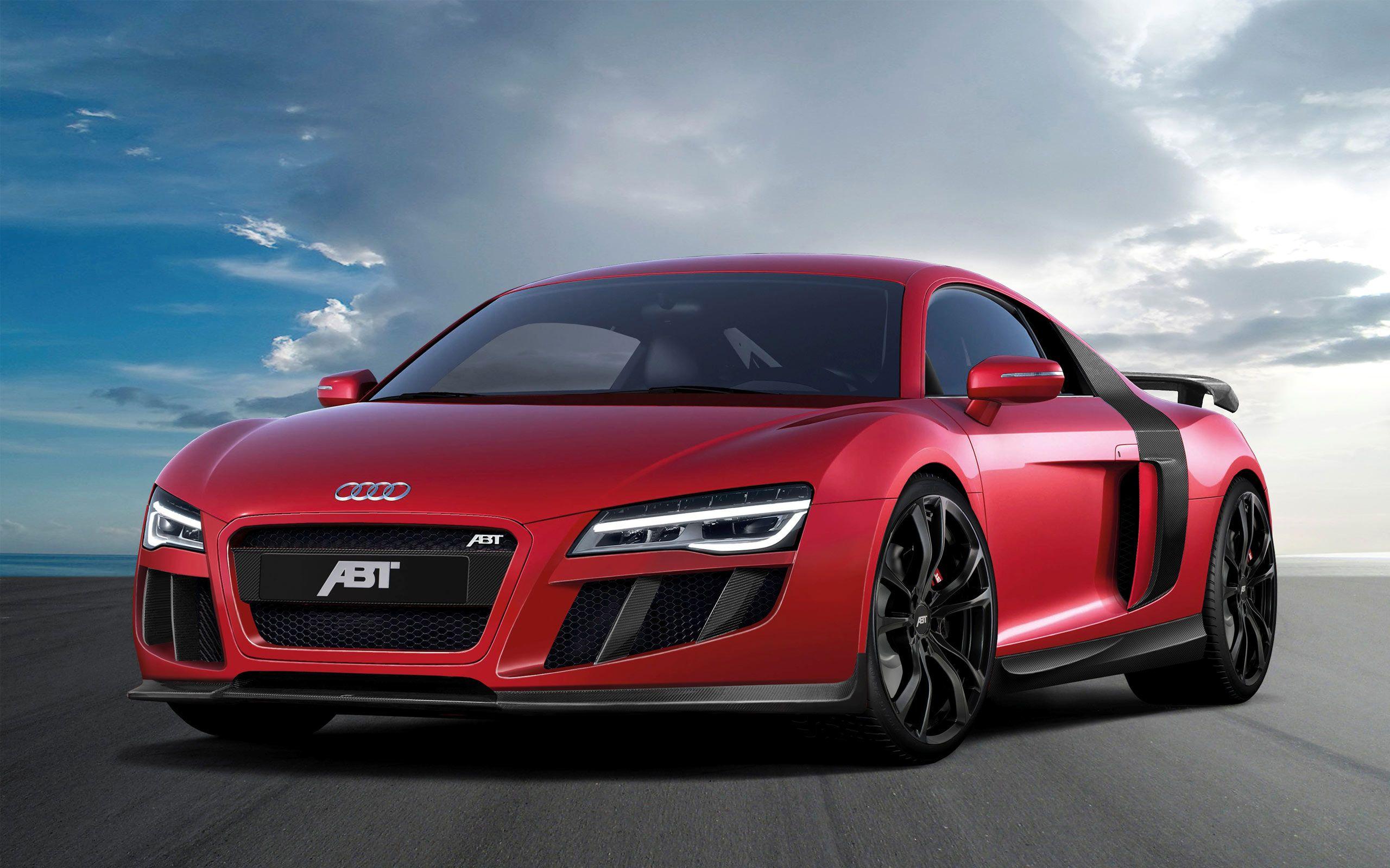 Audi r8 red