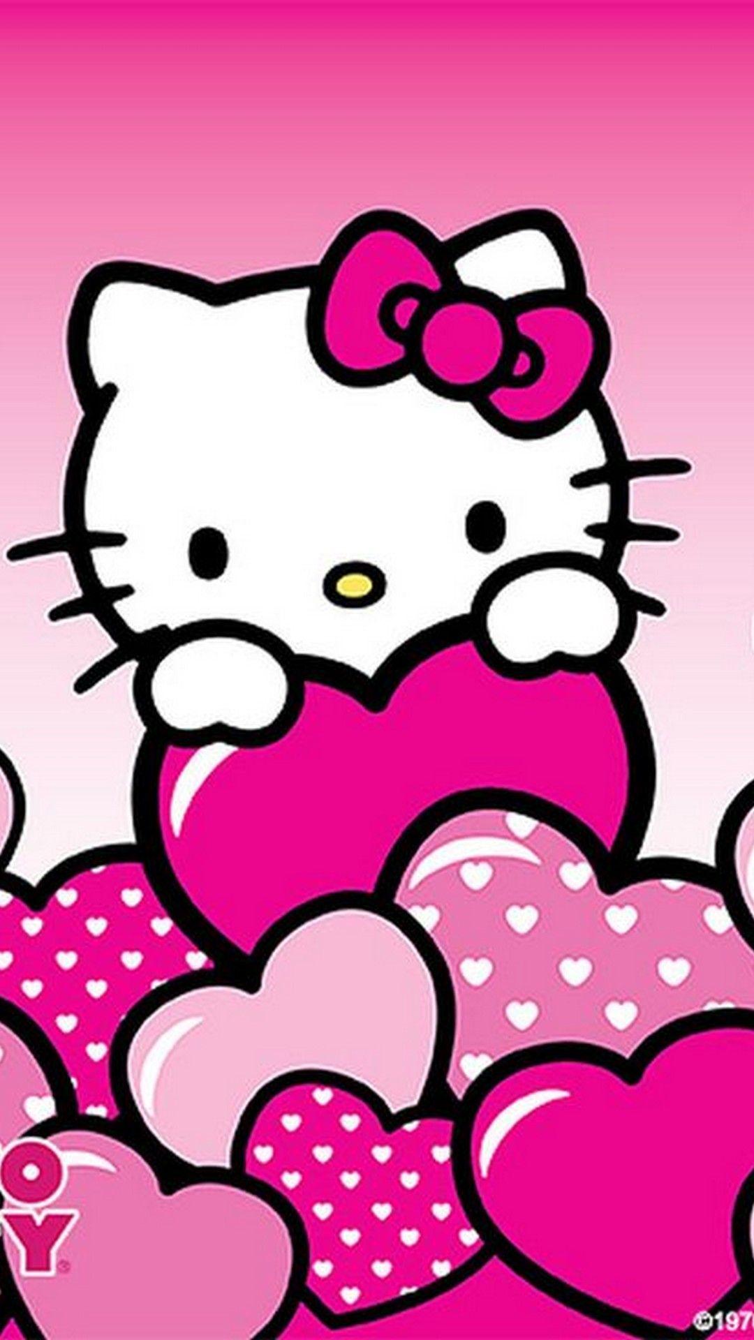 Hello Kitty Pink iPhone Wallpapers - Top Free Hello Kitty Pink iPhone ...