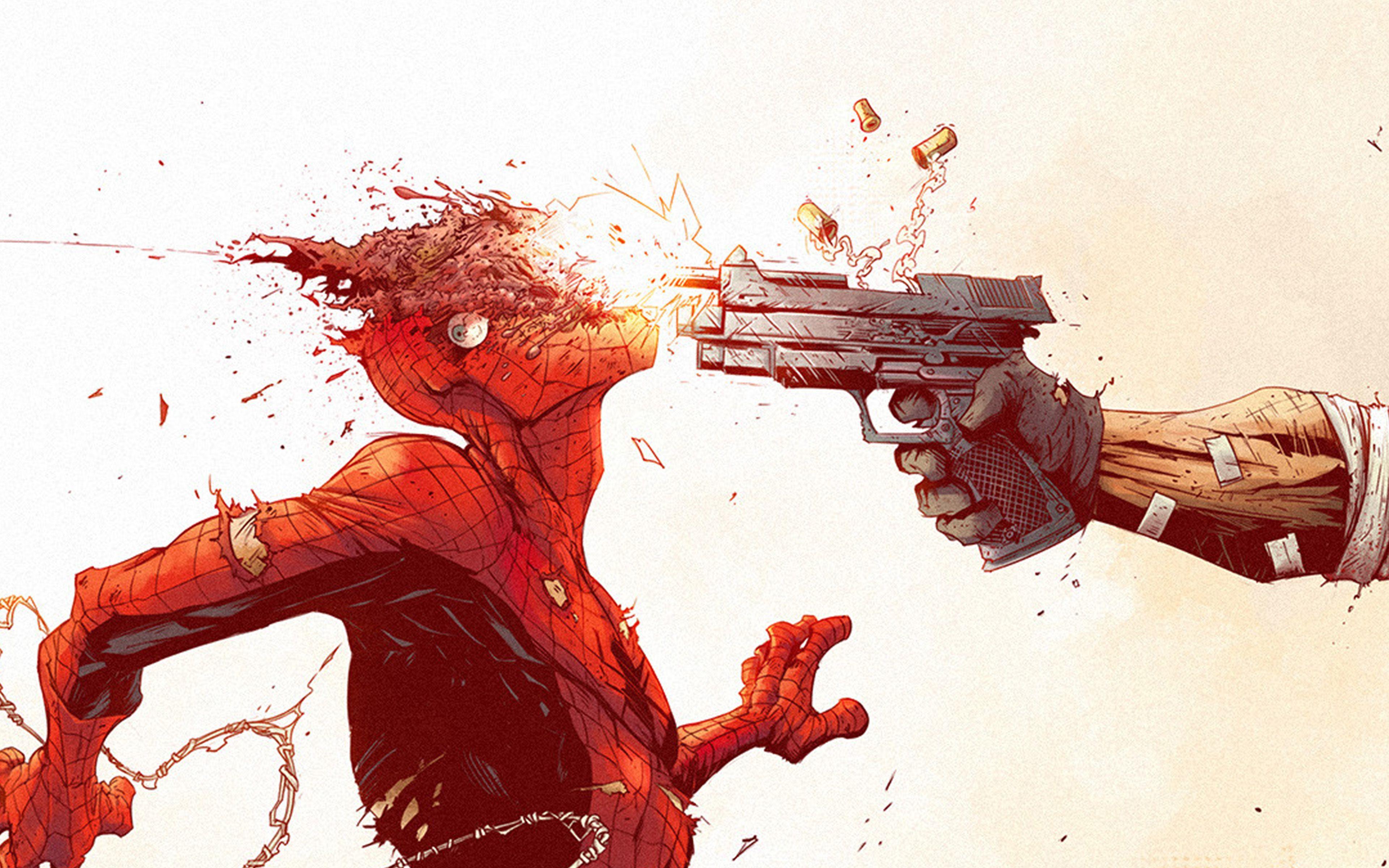 3840x2400 Spider Man Artwork Wallpaper