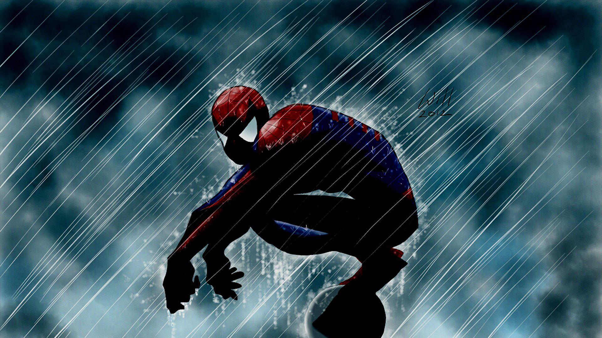 1920x1080 Spider Man Art Wallpaperx1080
