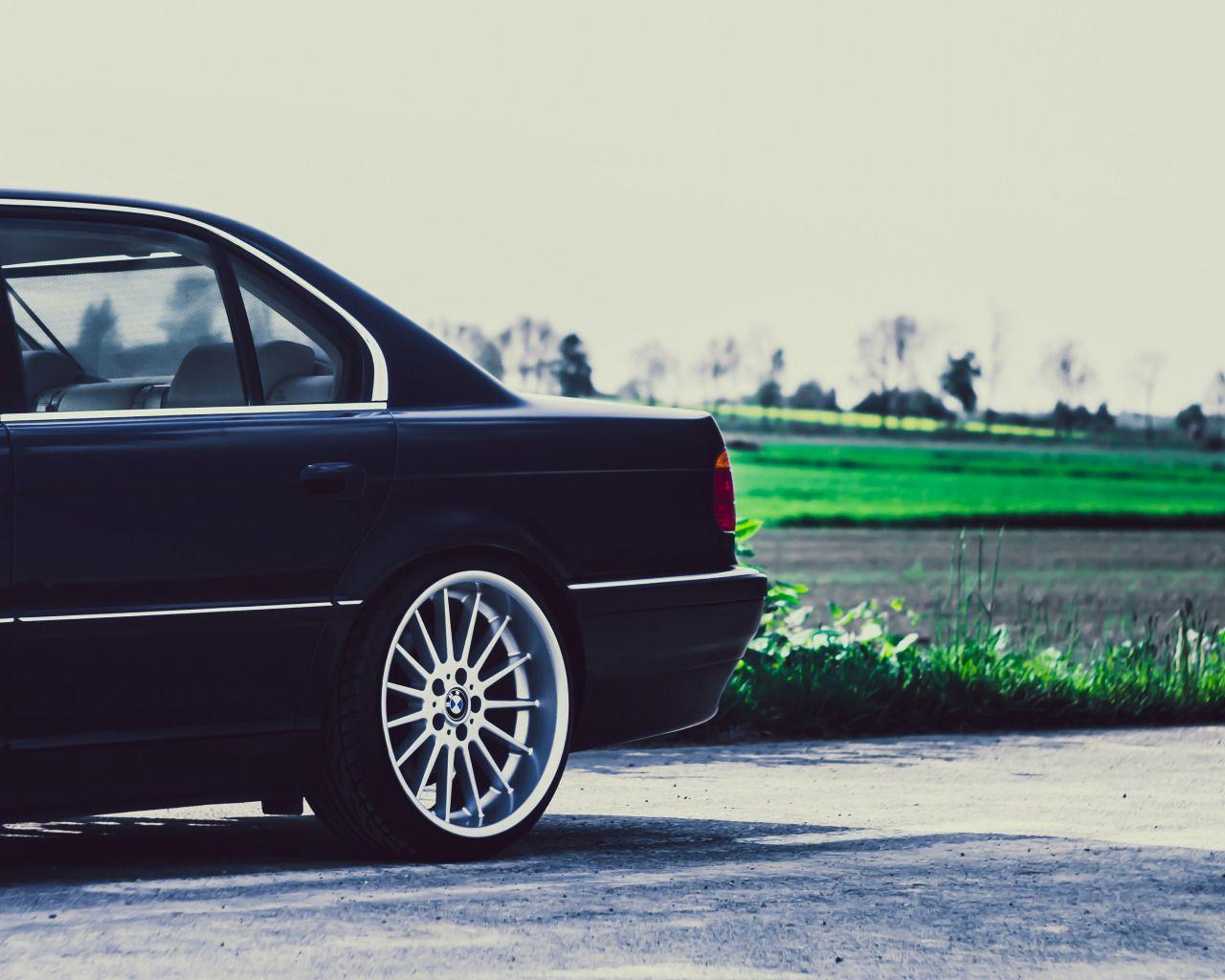 1280x1024 Download wallpaper BMW, Boomer, BMW, Drives, Black, Stance