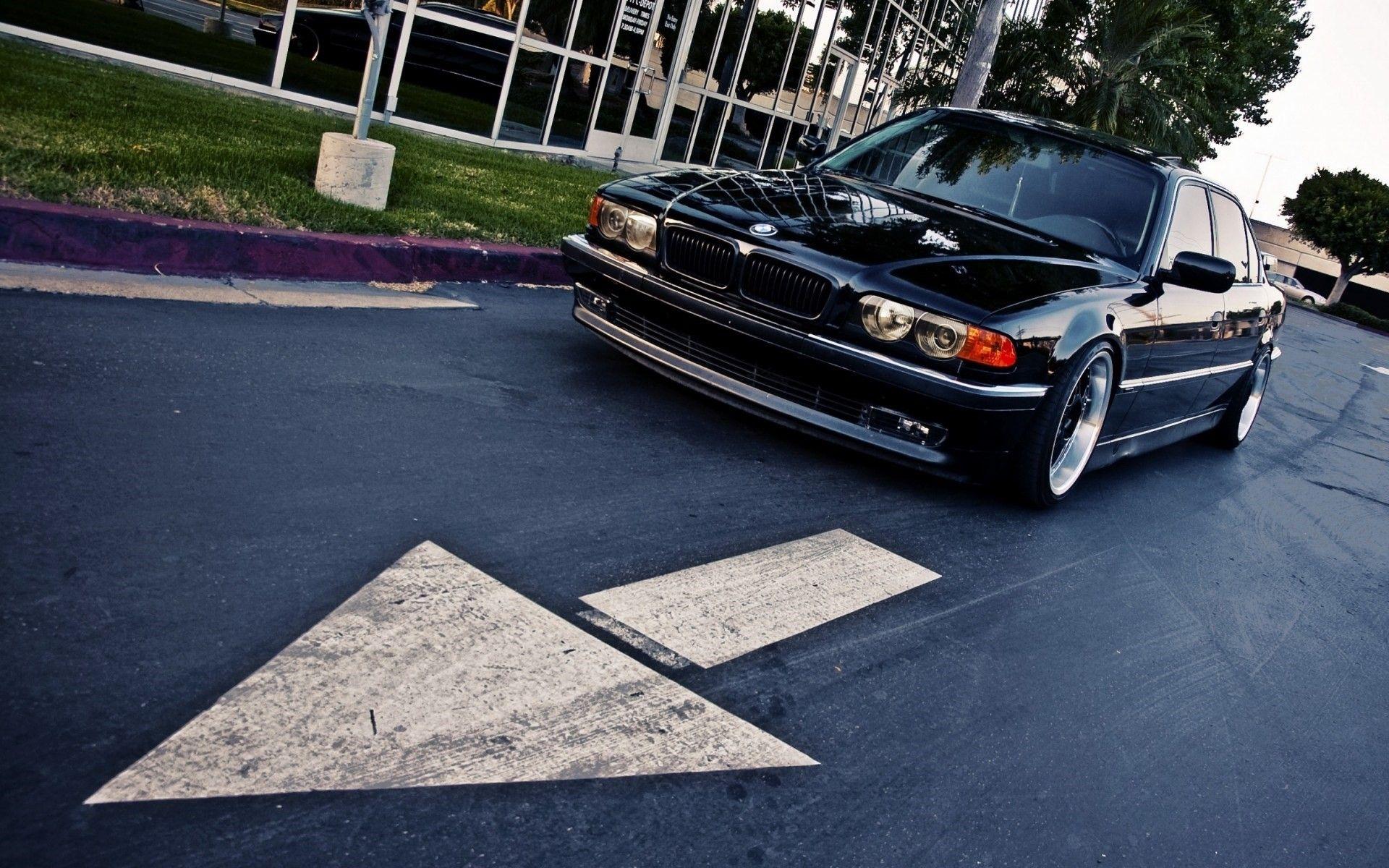 1920x1200 BMW, cars, BMW E old cars, black cars, E38 wallpaper
