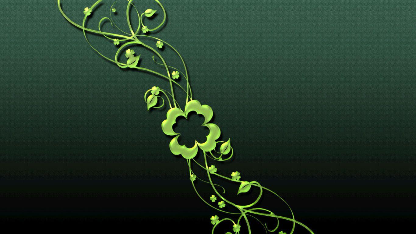 1366x768 St Patricks Day Background. St