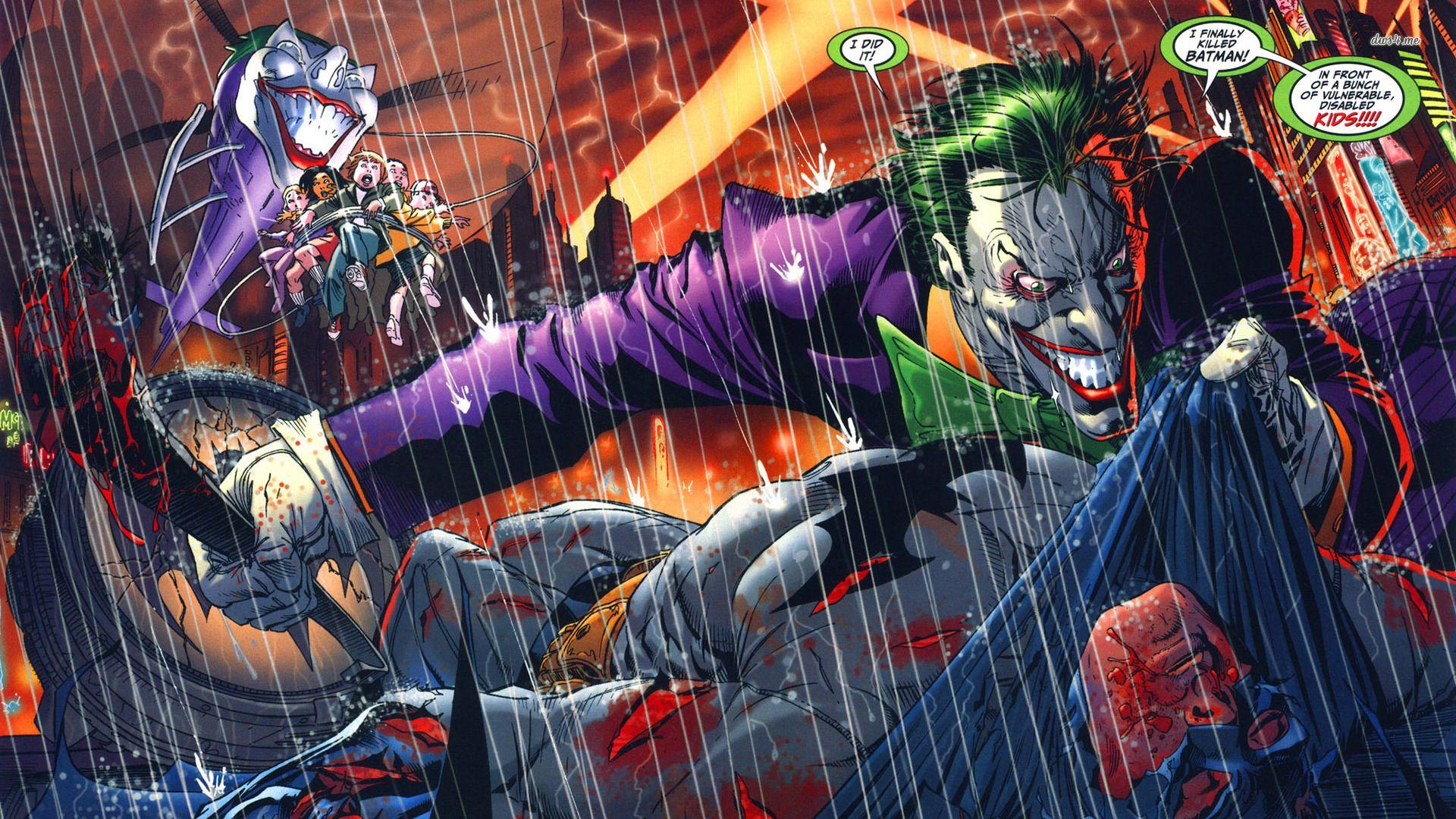 1920x1080 Joker killed Batman wallpaper wallpaper