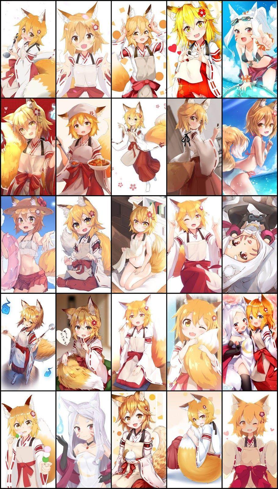 911x1600 Sewayaki Kitsune No Senko San Mobile Wallpaper Batch