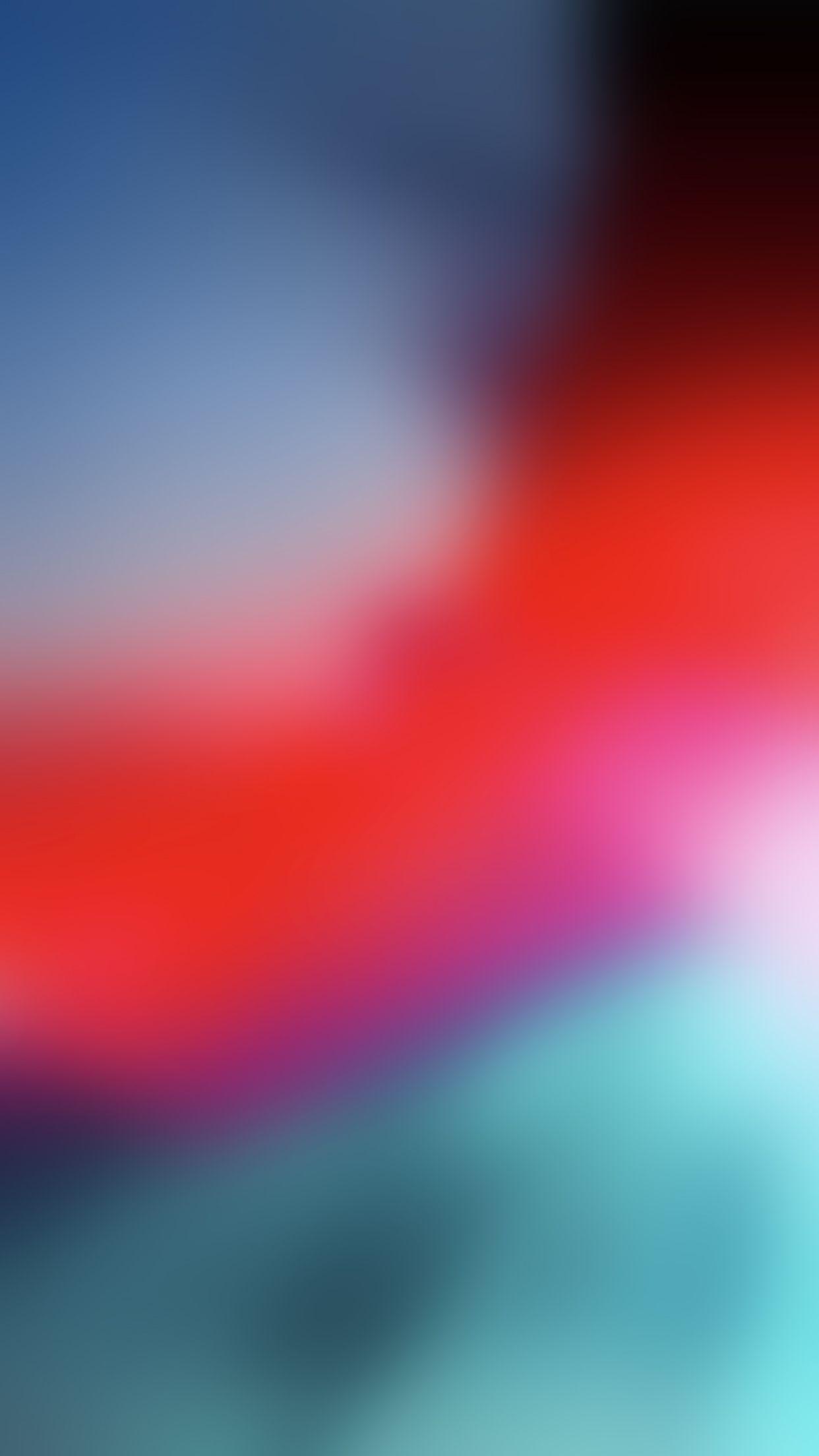 1242x2208 Blurred iOS 12 Stock Wallpaper