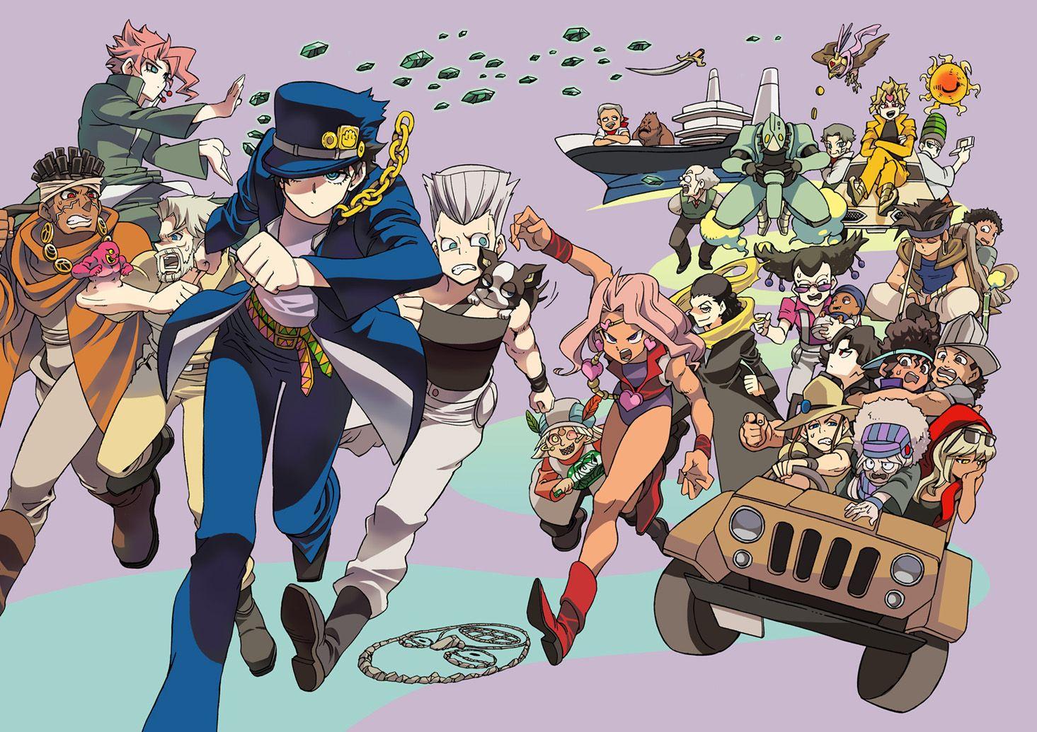 1465x1035 Free download Anime Wallpaper Jojos Bizarre Adventure Anime