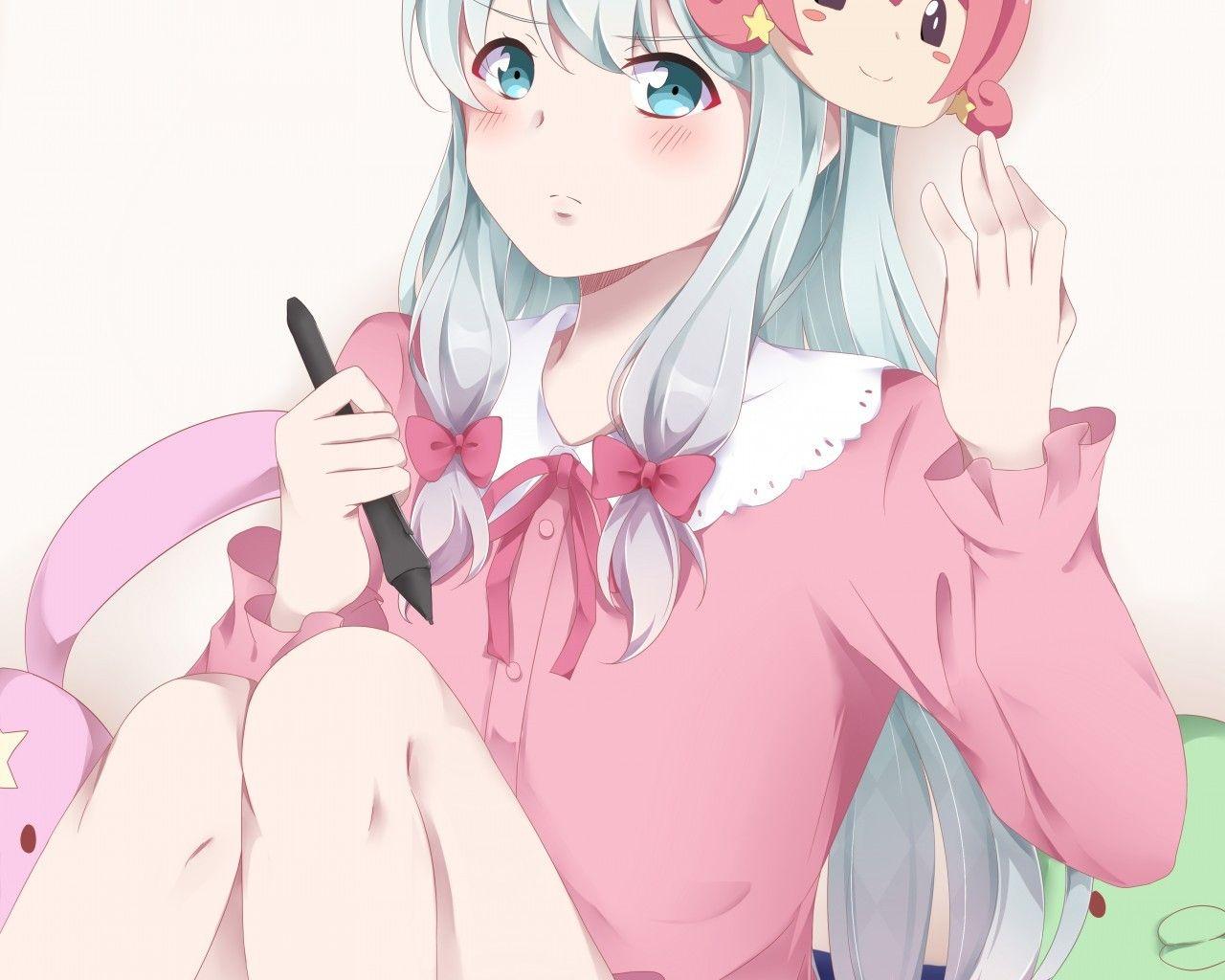 1280x1024 Download 1280x1024 Izumi Sagiri, Eromanga Sensei, Ribbons