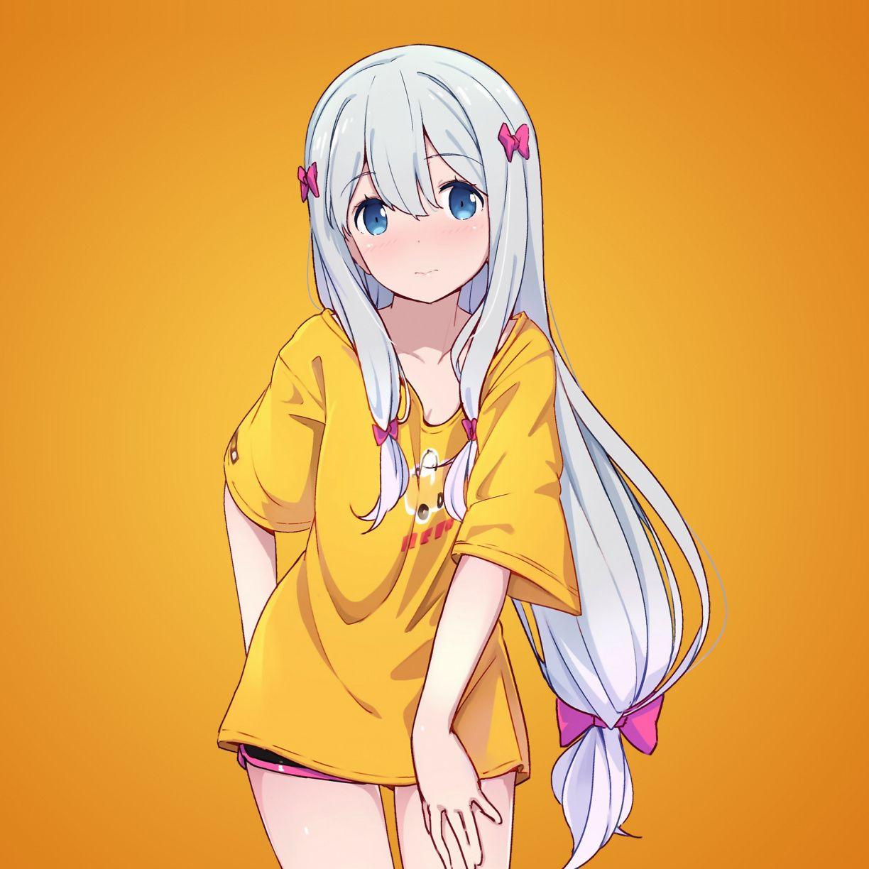 1224x1224 Beautiful, Izumi Sagiri, EroManga Sensei, Anime Girl