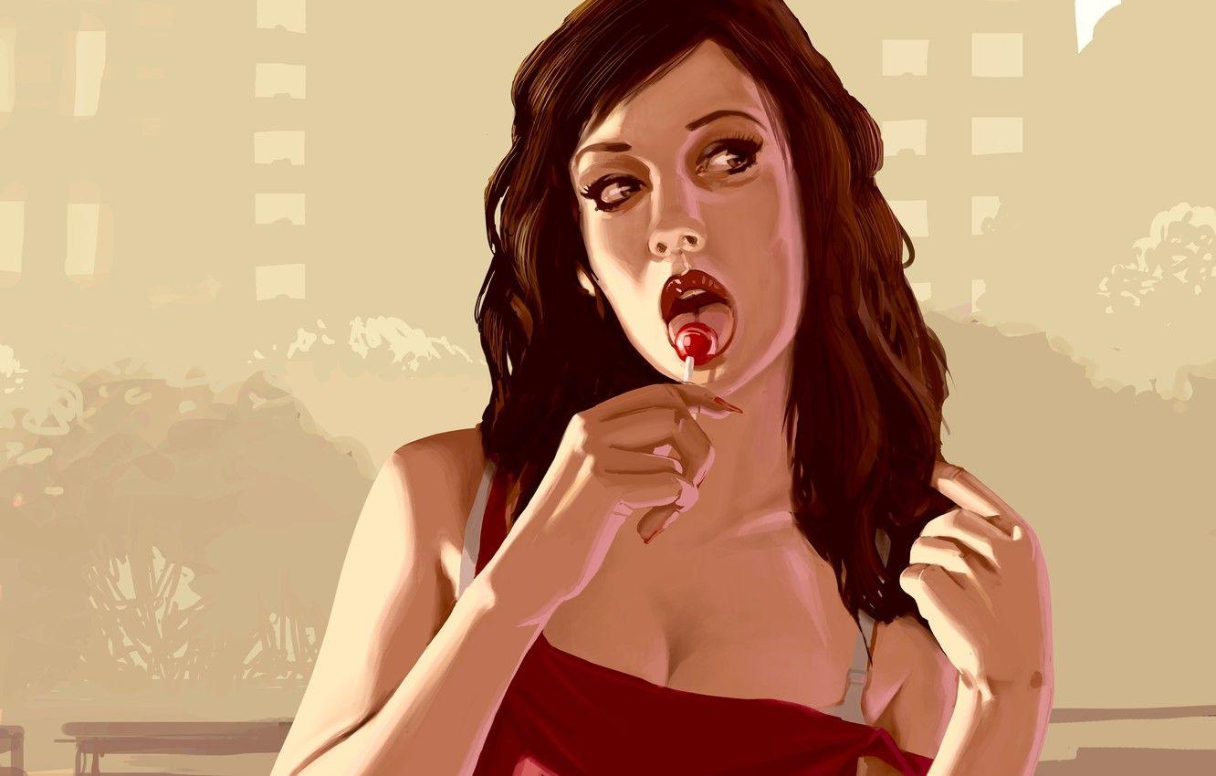1332x850 Wallpaper Girl, GTA, Rockstar, Game, Grand Theft Auto IV