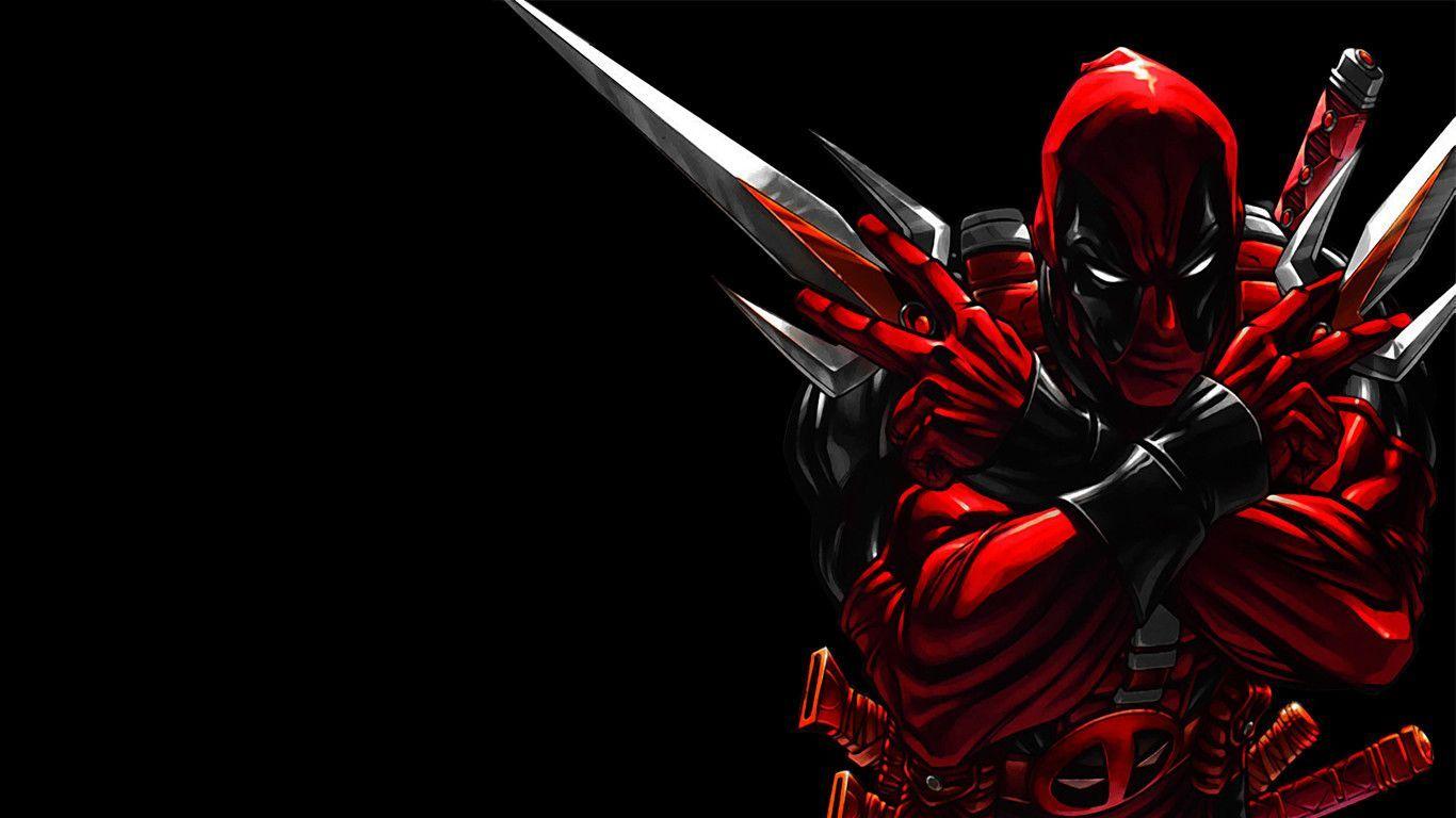 1366x768 Deadpool Wallpaper