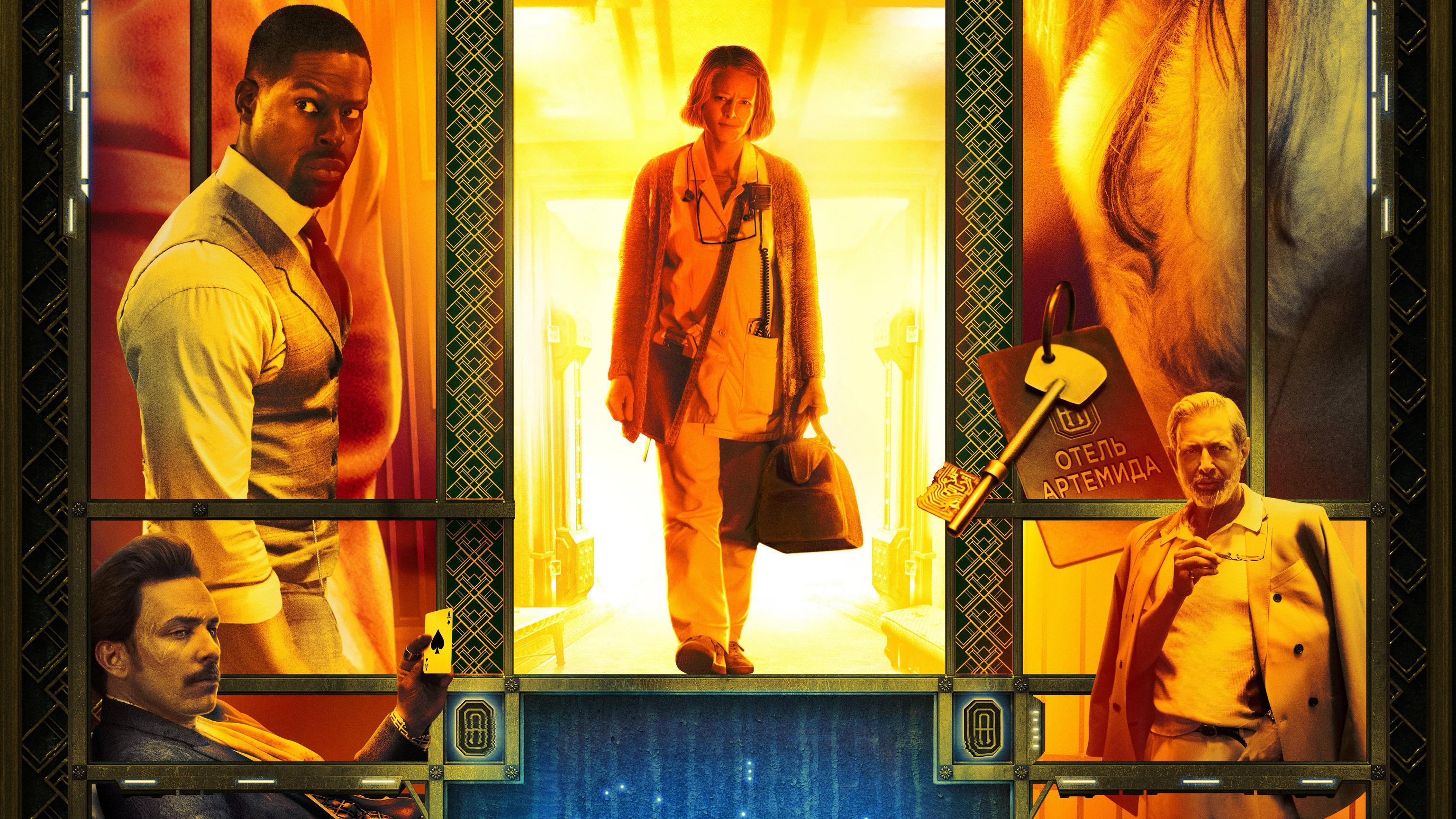 7680x4320 Hotel Artemis 4K 8K HD Wallpaper